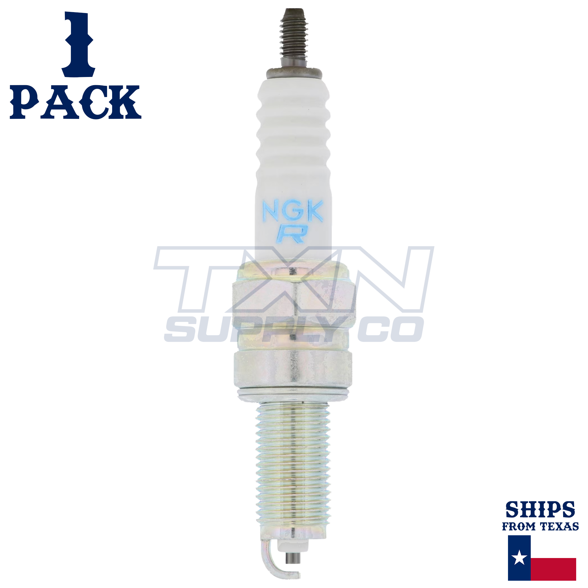 1 NGK Spark Plug - For SCR 110 Honda Motorcycle - Image 2