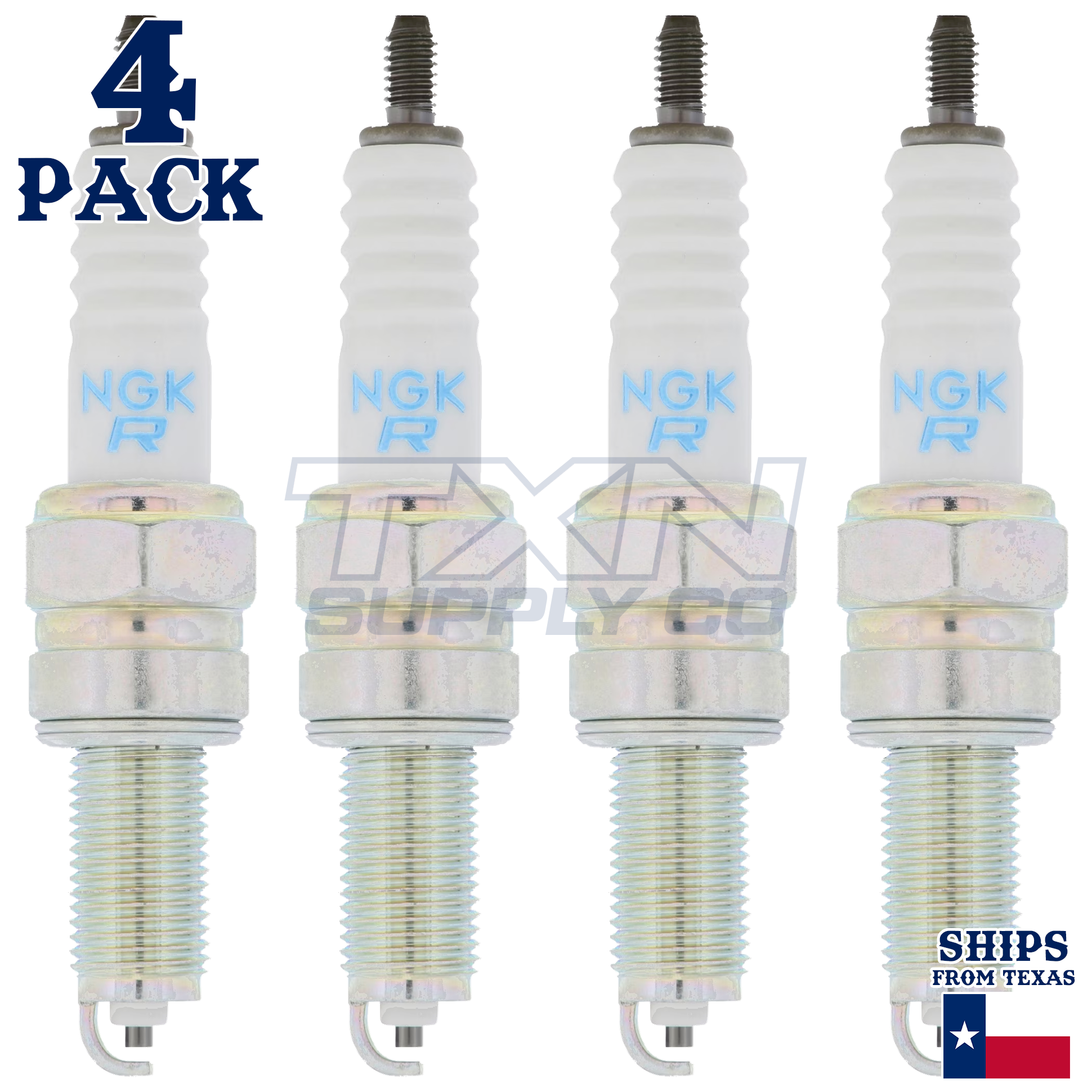 4 NGK Spark Plug - For NSA 700 DN-01 Honda Motorcycle - Image 2