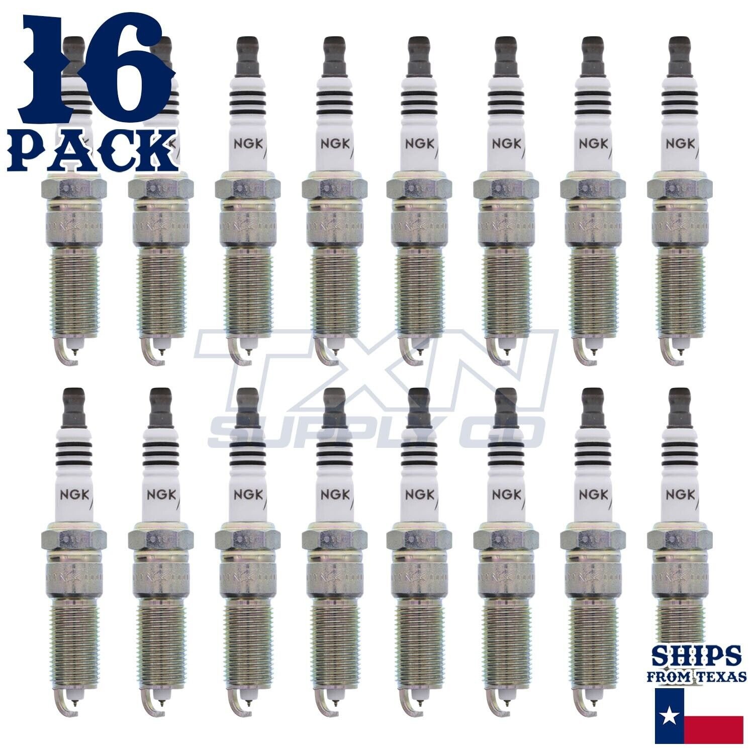 16 Pack NGK Iridium IX Spark Plugs 2005-2008 for Jeep Grand Cherokee 5.7L V8