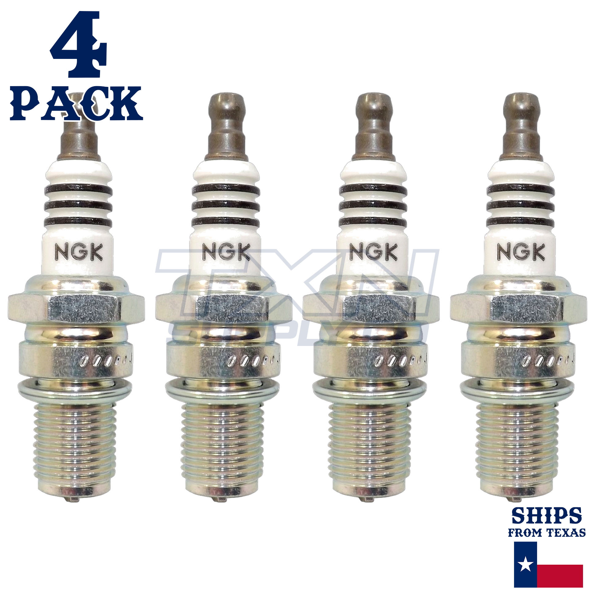 4 Pack NGK Iridium IX Spark Plugs 2001-2007 for Dodge Caravan 2.4L L4 - Image 1