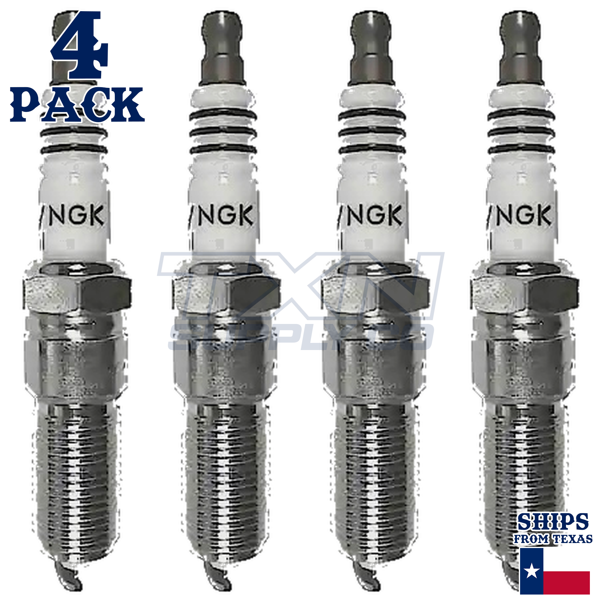 4 Pack NGK Iridium IX 2314 Spark Plugs LZTR5AIX-13 - Image 2