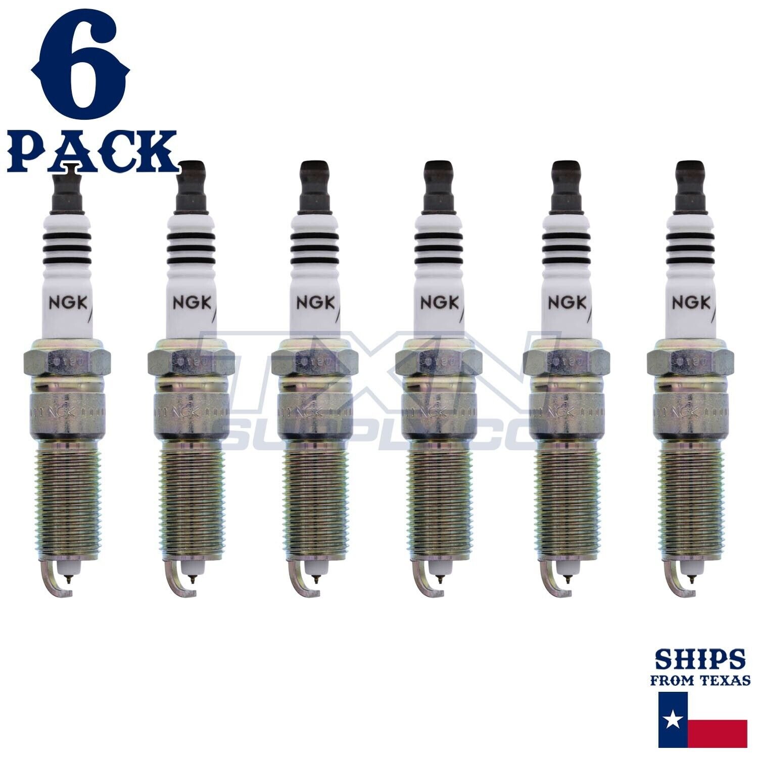 6 Pack NGK Iridium IX Spark Plugs 2007-2011 for Jeep Wrangler 3.8L V6