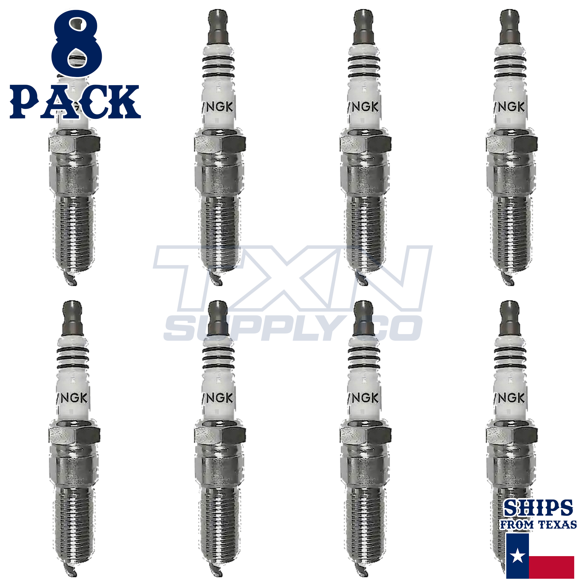 8 Pack NGK Iridium IX 2314 Spark Plugs LZTR5AIX-13 - Image 1