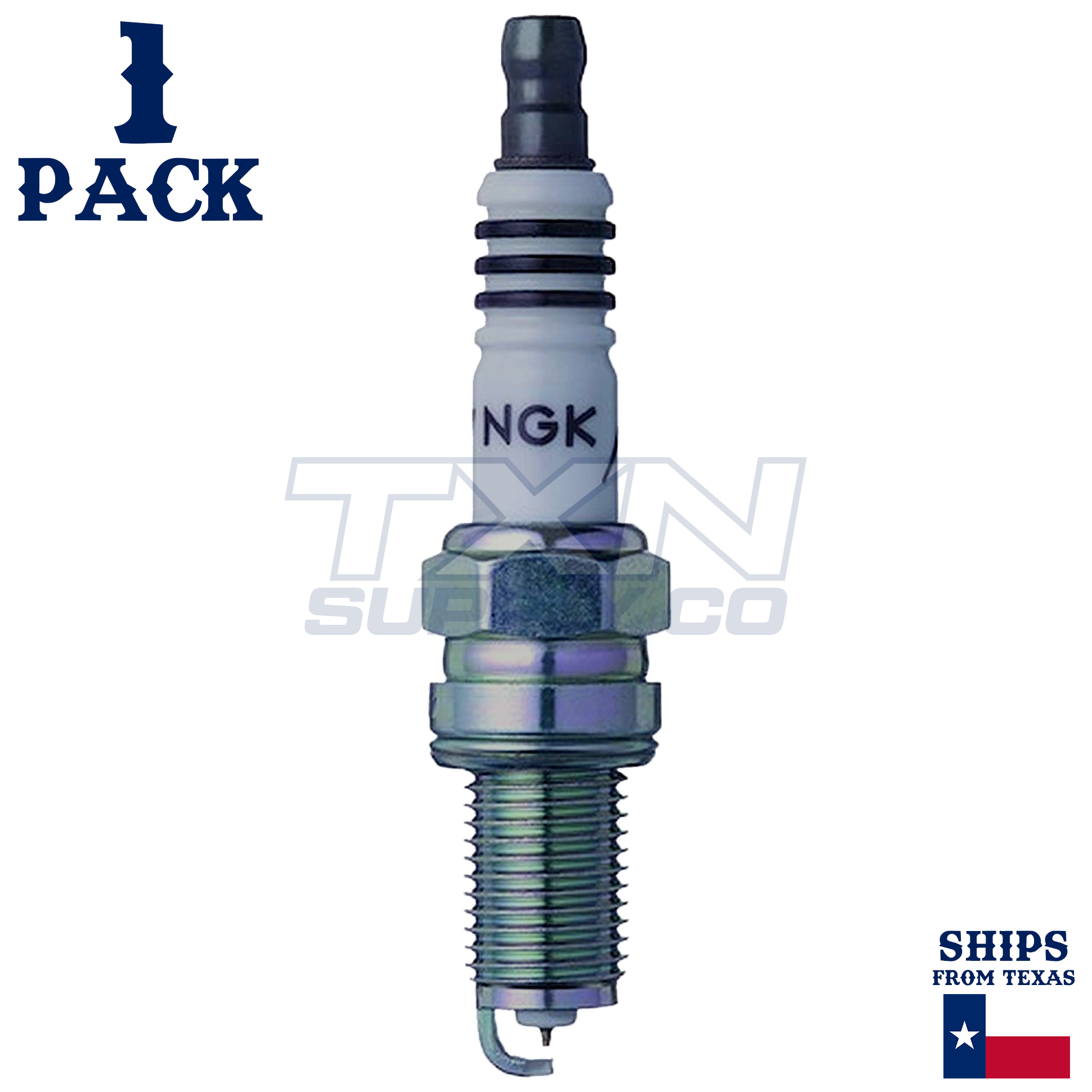 NGK 2316 DCPR9EIX Spark Plug 1 Pack - Image 1