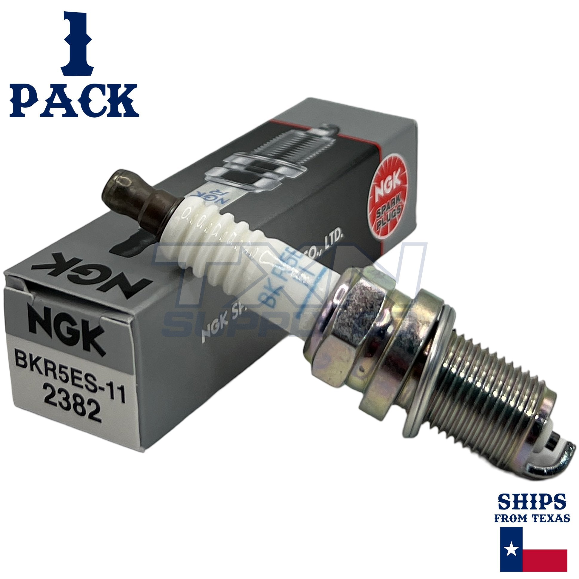 NGK 2382 Spark Plug BKR5ES-11 - 1 Pack - Image 1