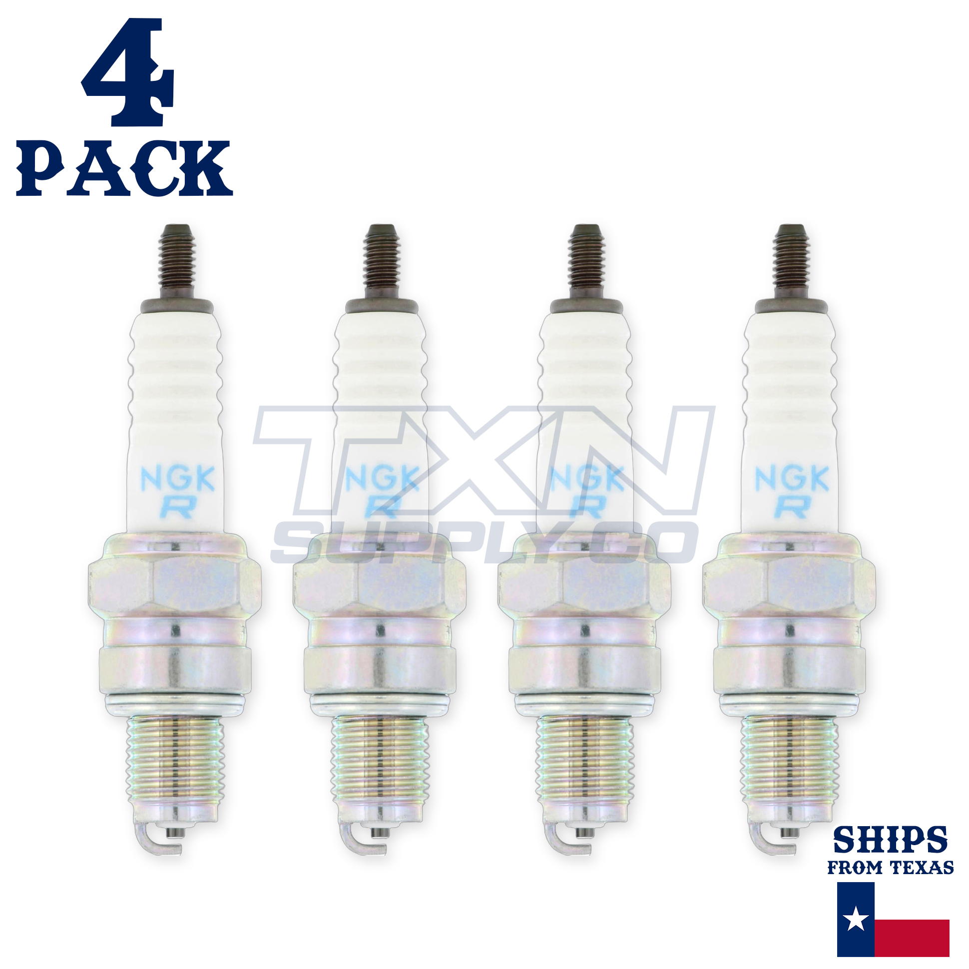 NGK 2430 Standard Spark Plug CR4HSA - 4 Pack - Image 2