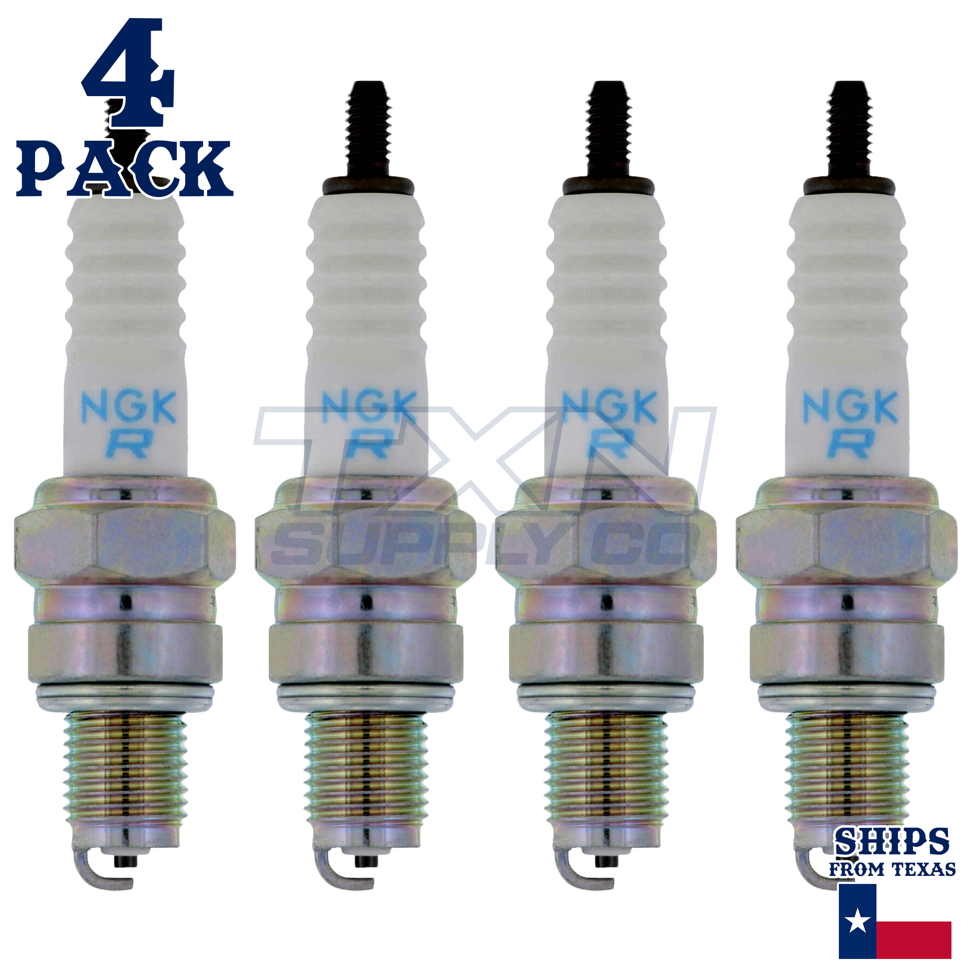 NGK 2430 Spark Plugs 4 Pack