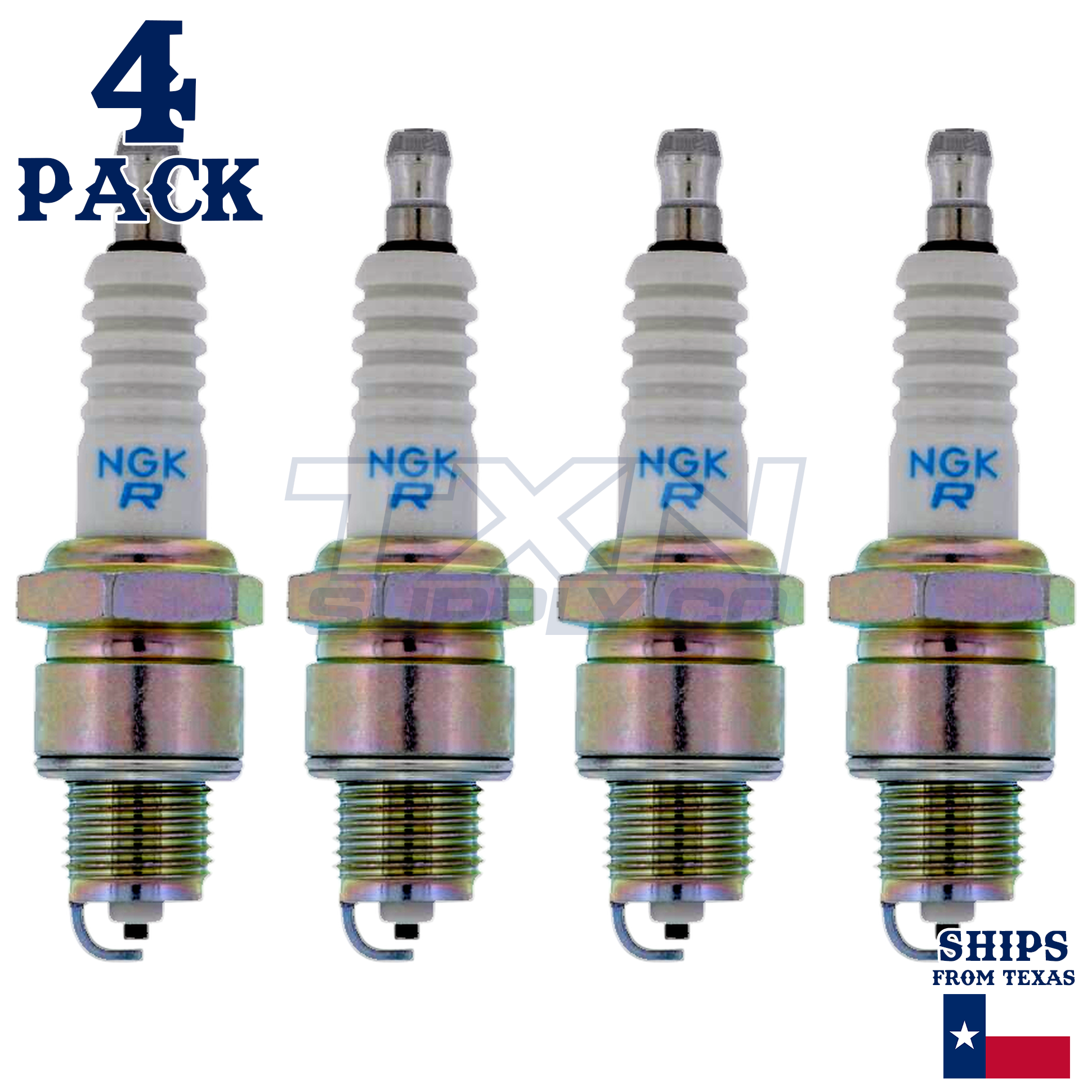 NGK 2633 Spark Plugs 4 Pack - Image 1
