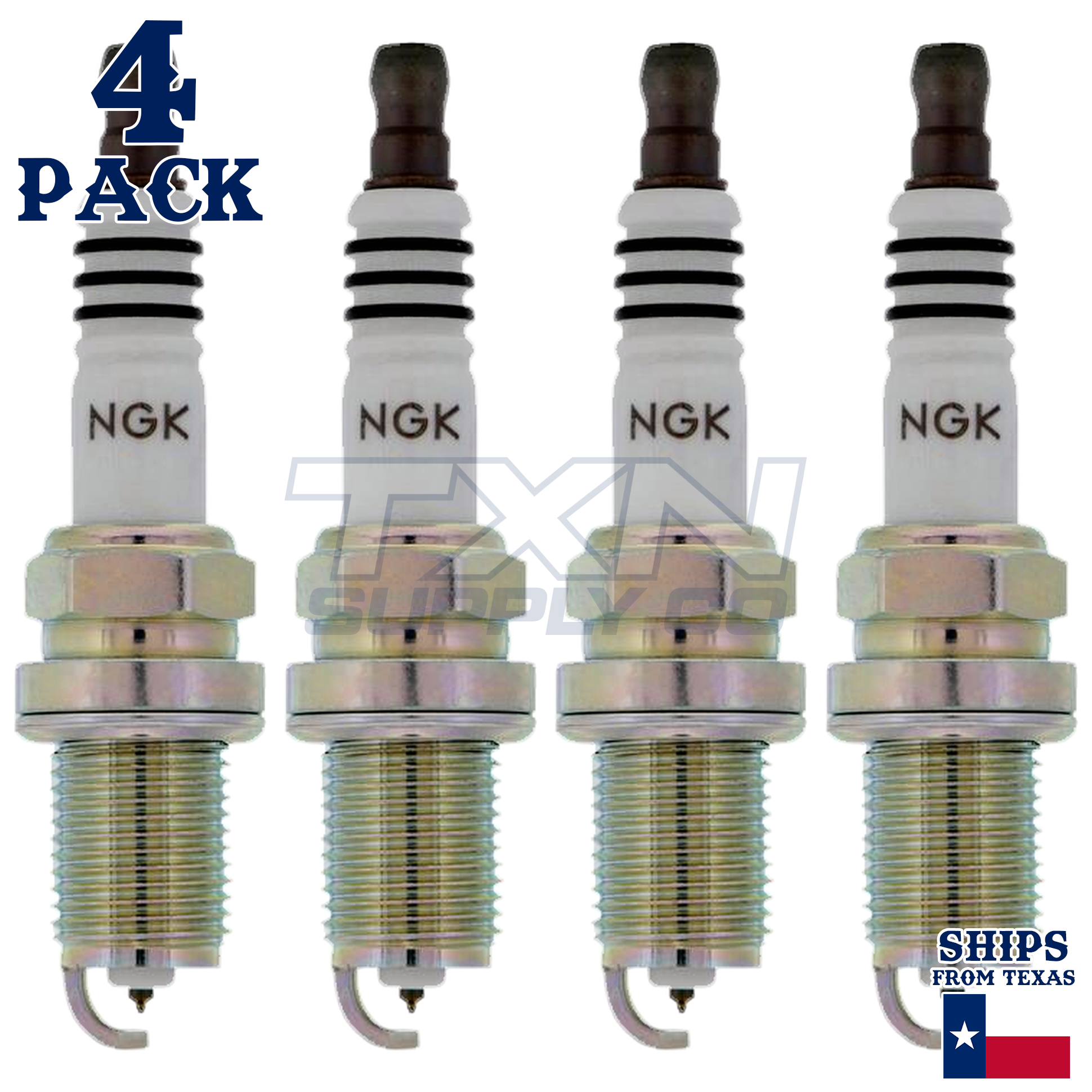 NGK 2668 Spark Plugs 4 Pack - Image 1