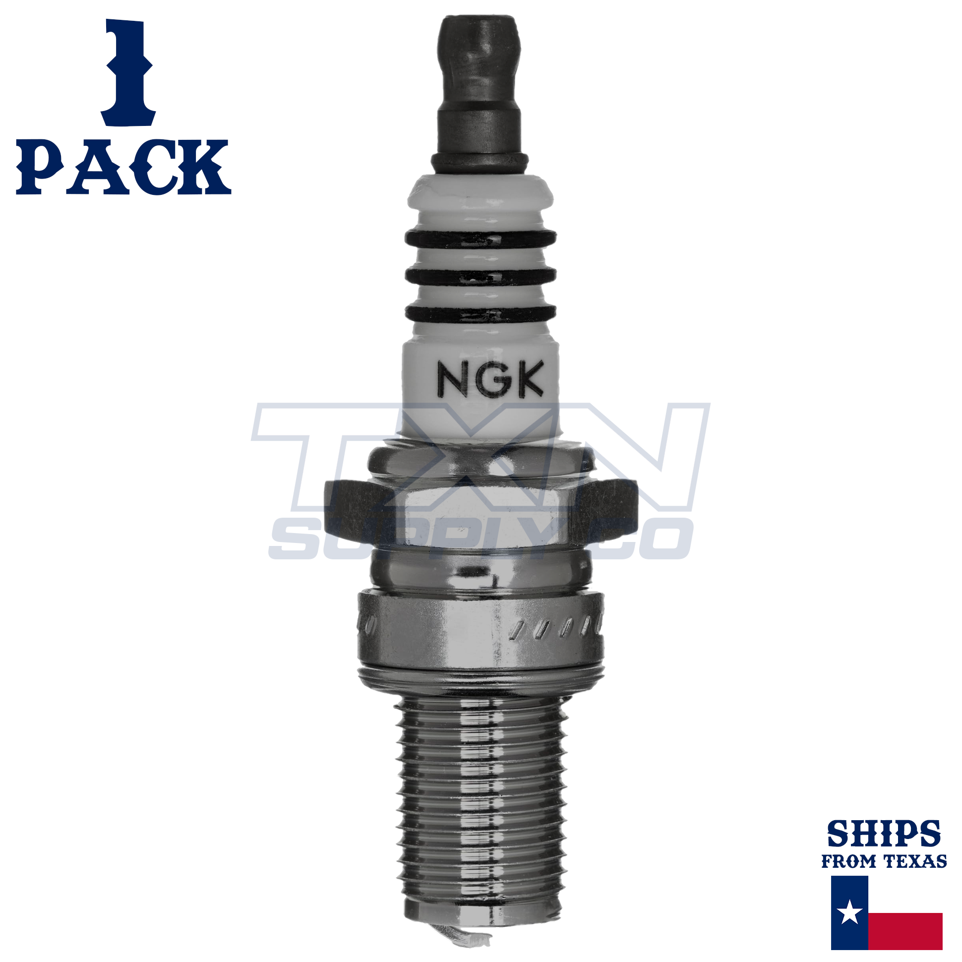 NGK 2707 BR9ECMIX Spark Plug 1 Pack - Image 1