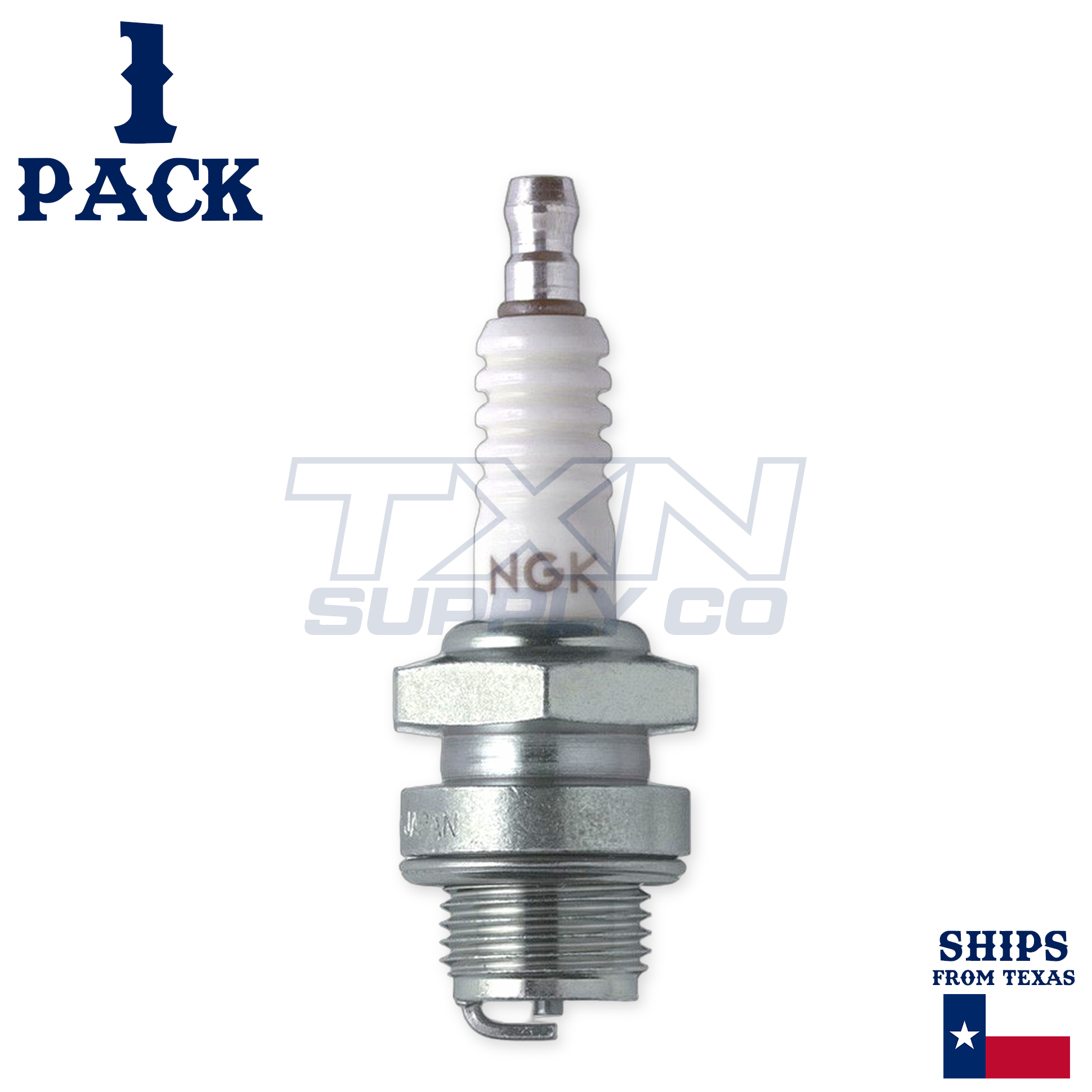 NGK Standard Spark Plugs - Stock #2910 - AB-6 AB6 - 1 Pack - Image 2