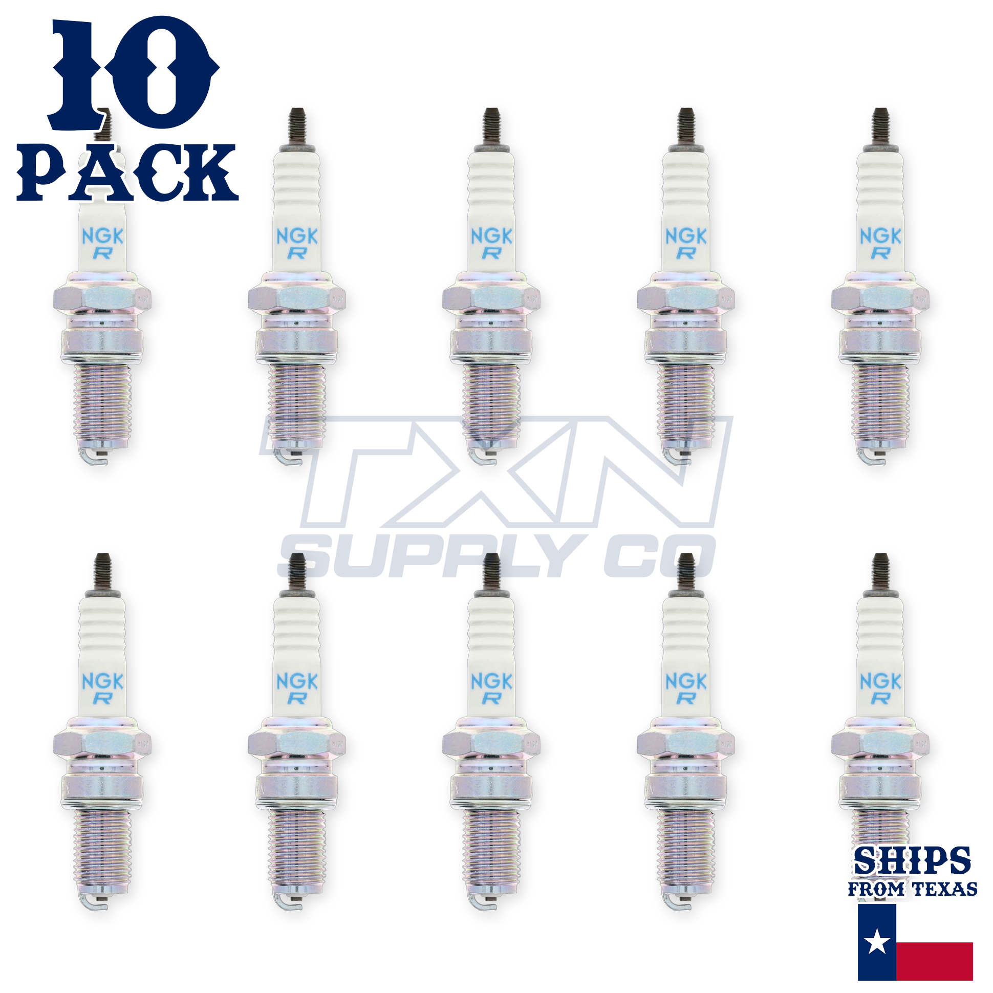 NGK 2923 Standard Spark Plug DR8ES-L - 10 Pack - Image 2