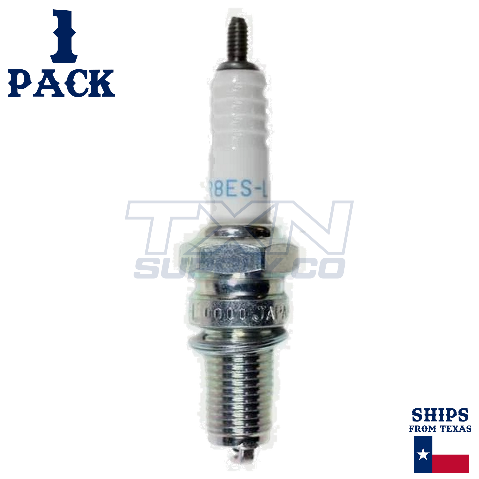 NGK Resistor Sparkplug DR8ES-L for Honda ATC 250ES BIG RED 1985-1987 - Image 2