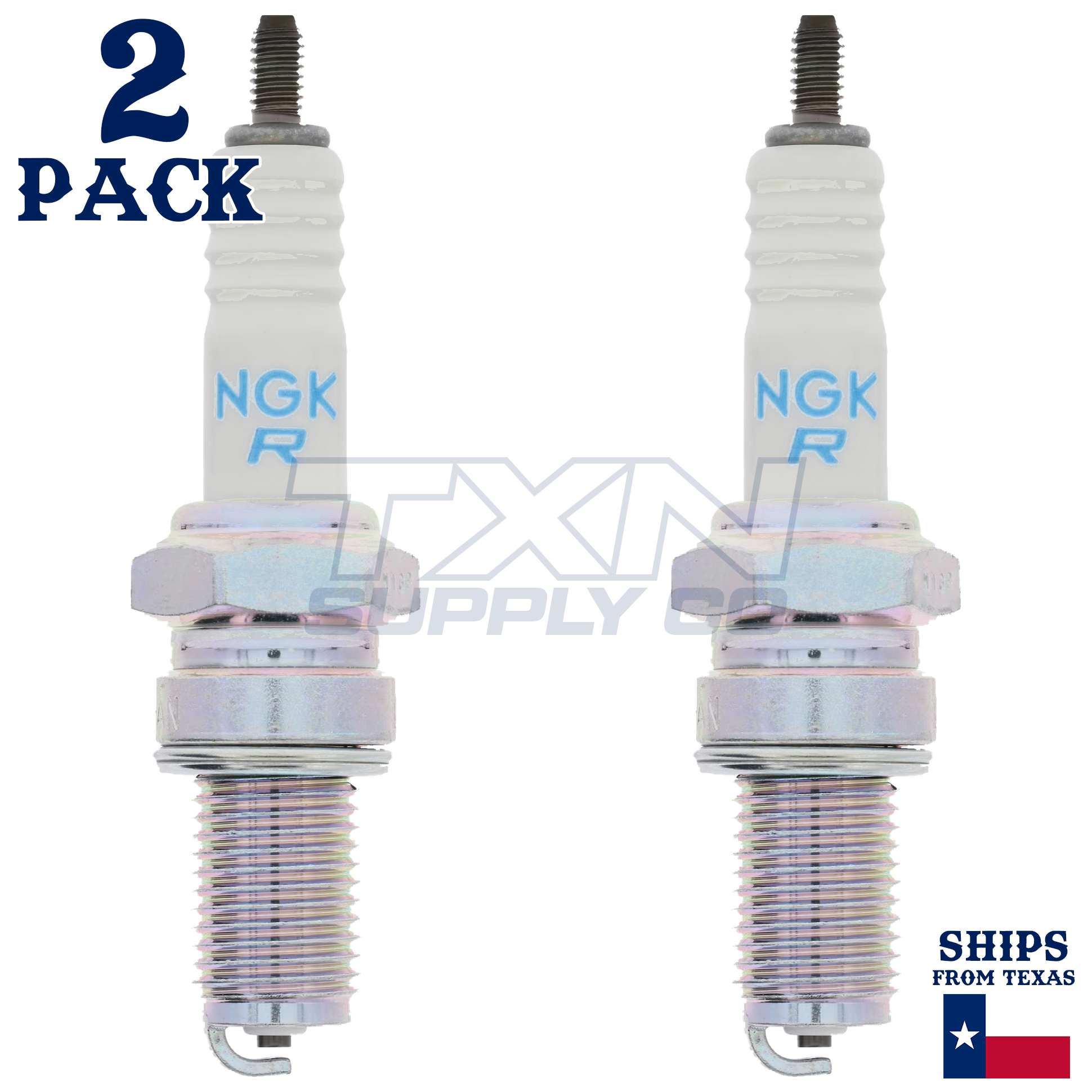 2 NGK Spark Plug - For XR 200 R Honda Motorcycle - Image 2