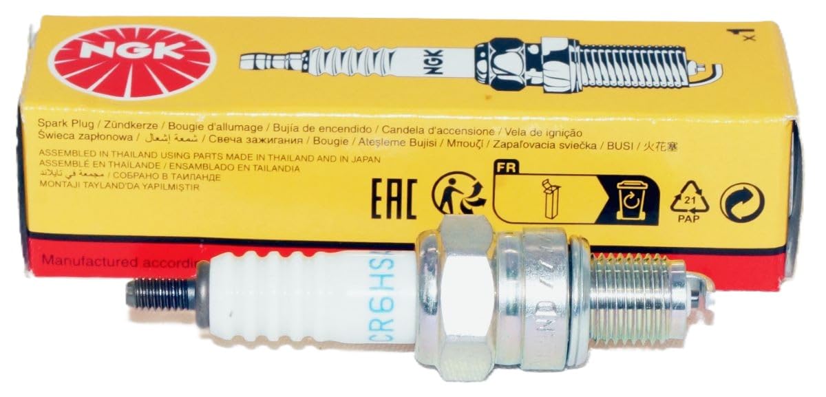 NGK 2983 Spark Plugs CR6HSA Spark Plug - 1 Pack - for Polaris OUTLAW 50 2008-2017 - Image 1