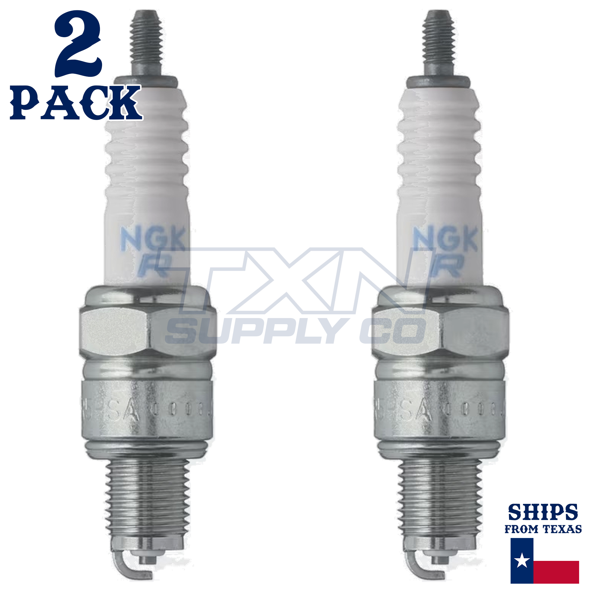 2 NGK Spark Plug - For TT-R 110 E Yamaha Motorcycle - Image 2