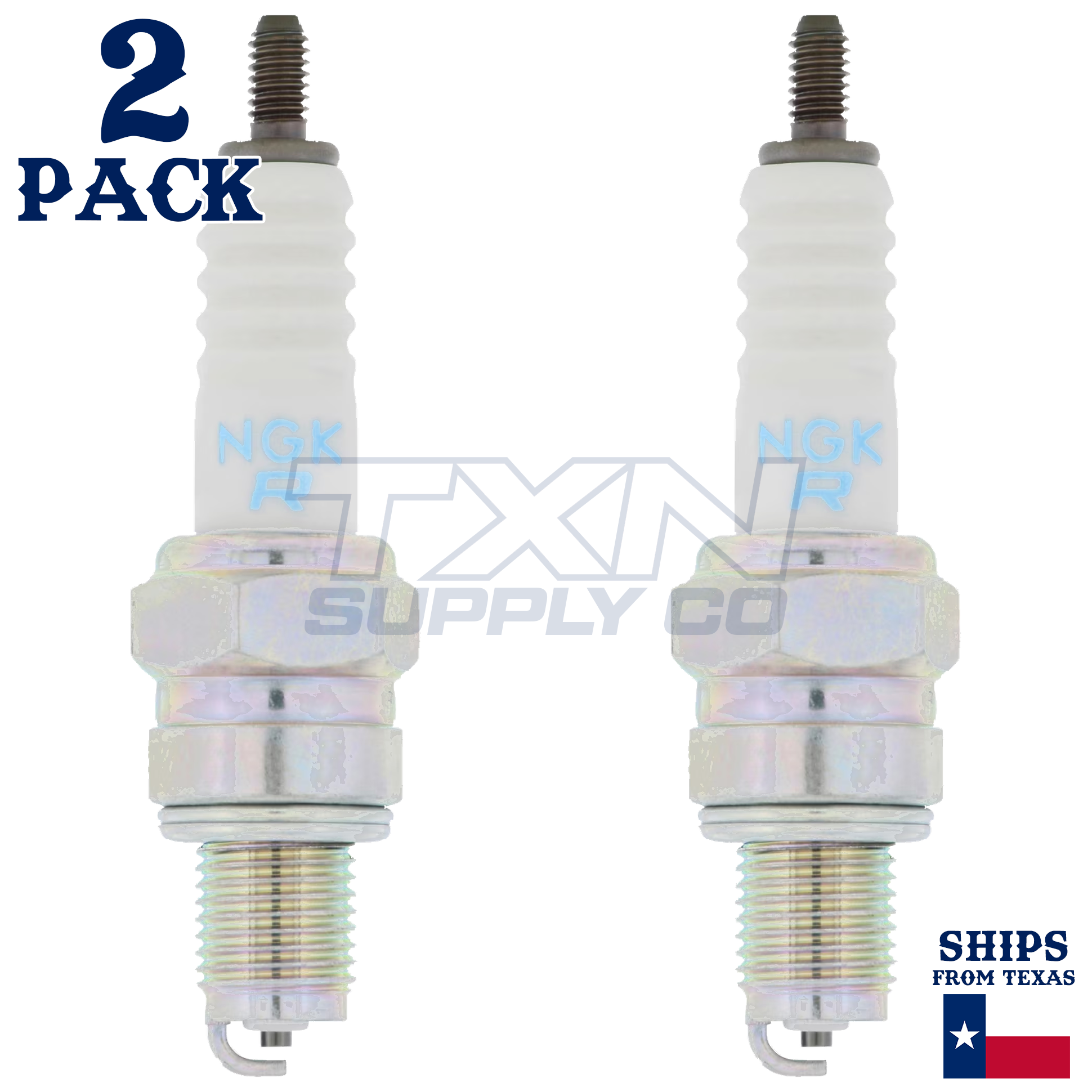 2 NGK Spark Plug - For 2004-2024 CRF 50 F Honda Motorcycle - Image 2