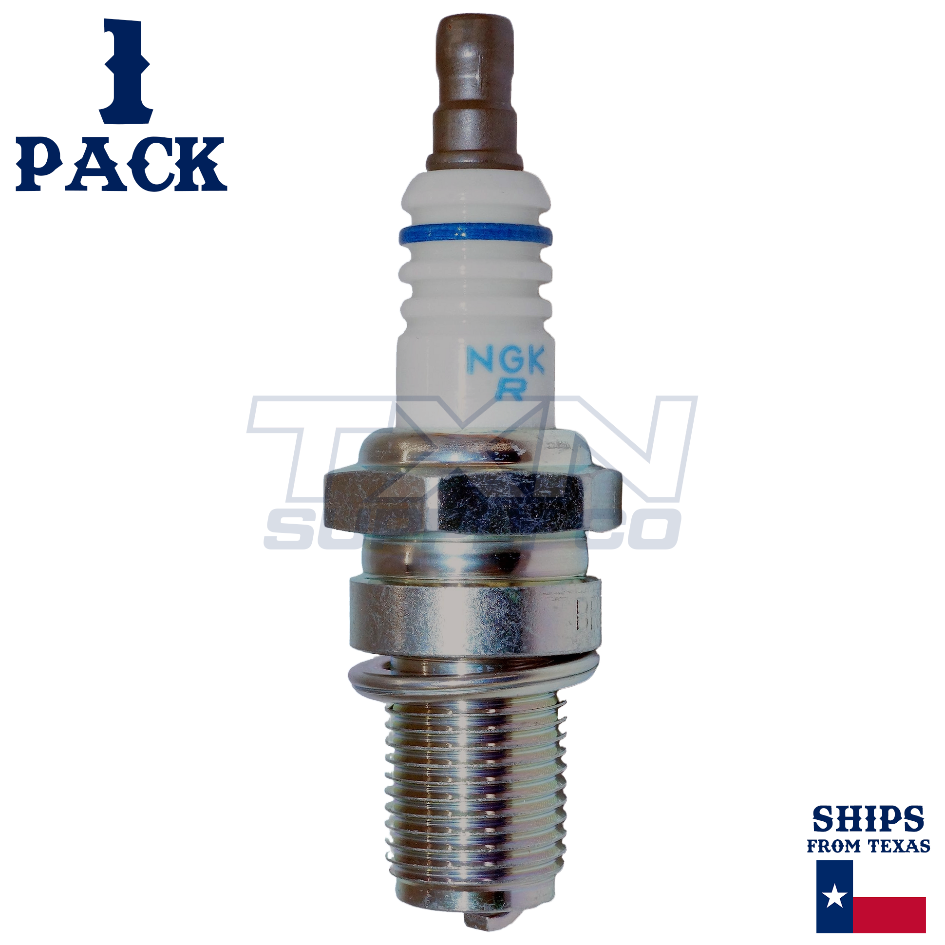 NGK 3035 BR8ECM Spark Plug 1 Pack - Image 1