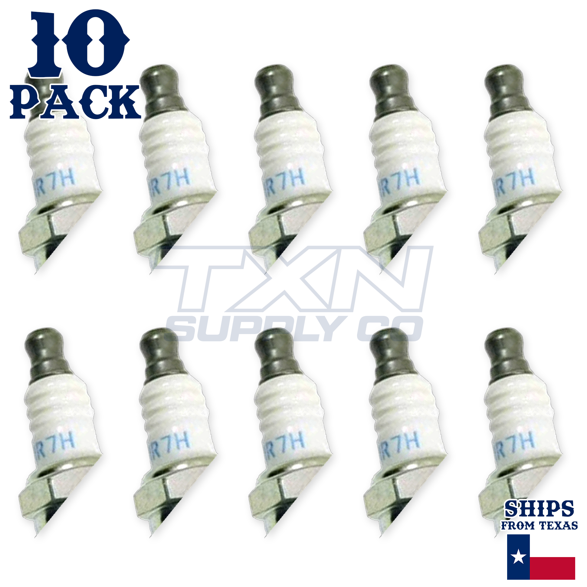 10 Pack NGK Spark Plug - For 120 Husqvarna Chainsaw - Image 2