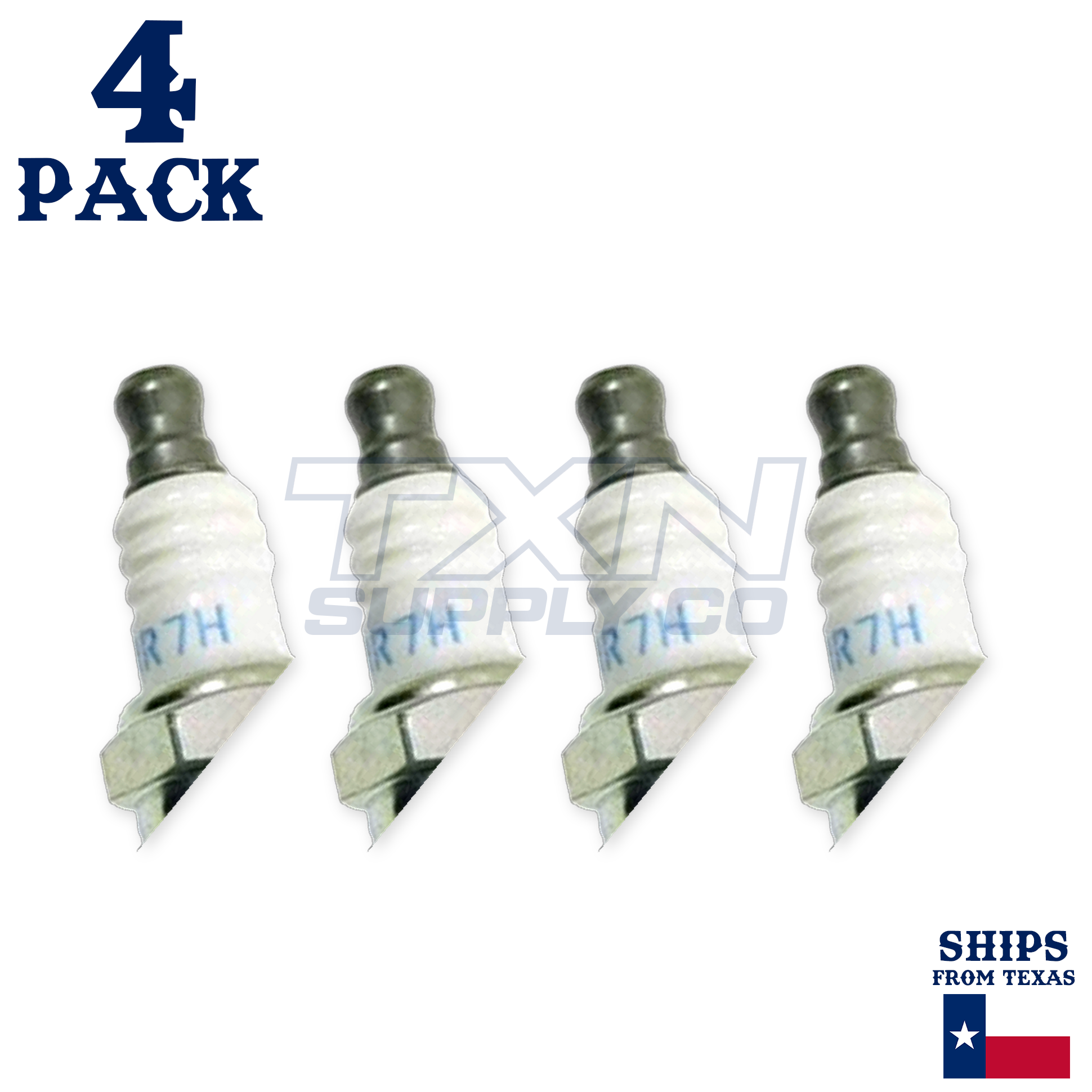 NGK 3066 Spark Plug CMR7H - 4 Pack - Image 2