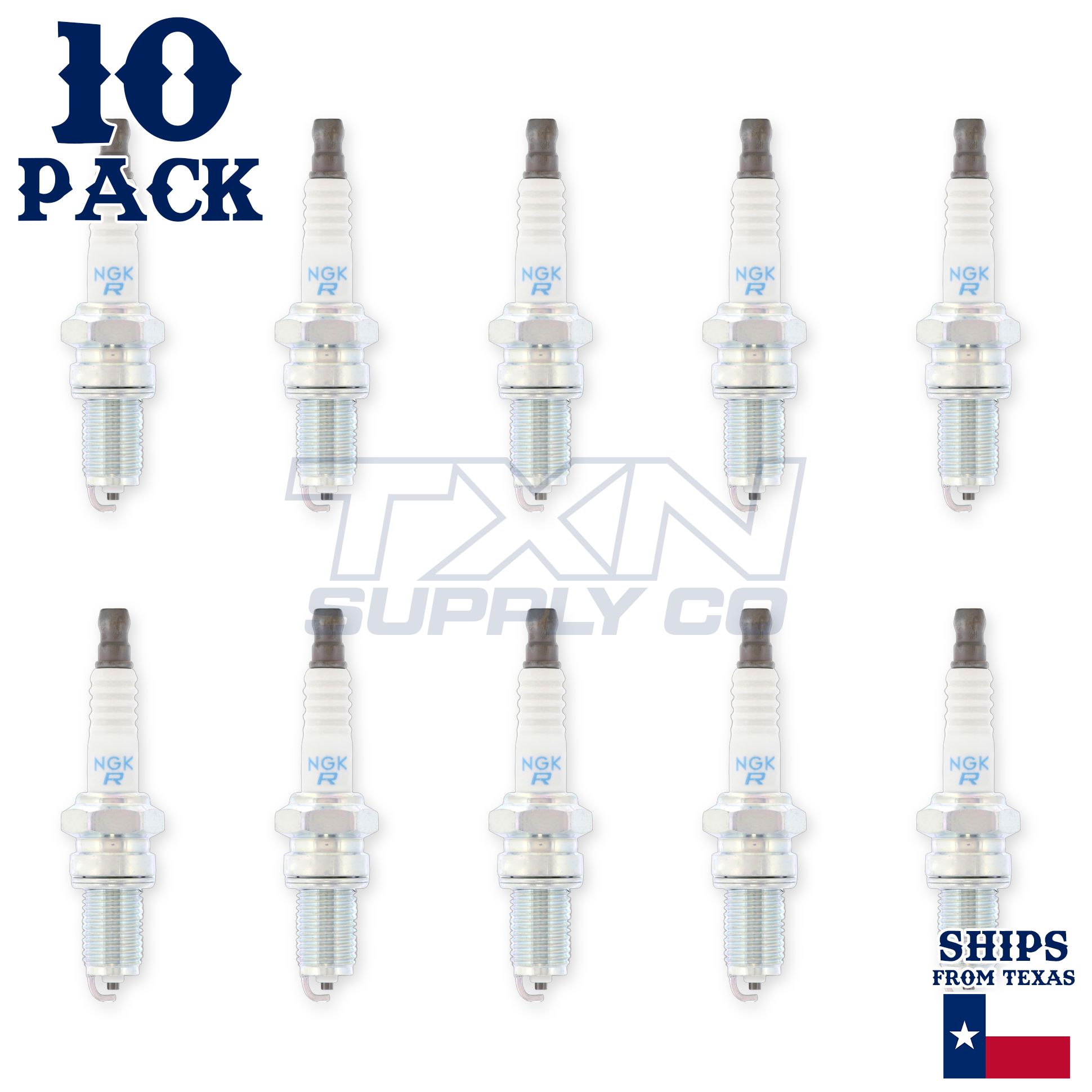 NGK 3108 Spark Plug DPR6EB-9 - 10 Pack - Image 2