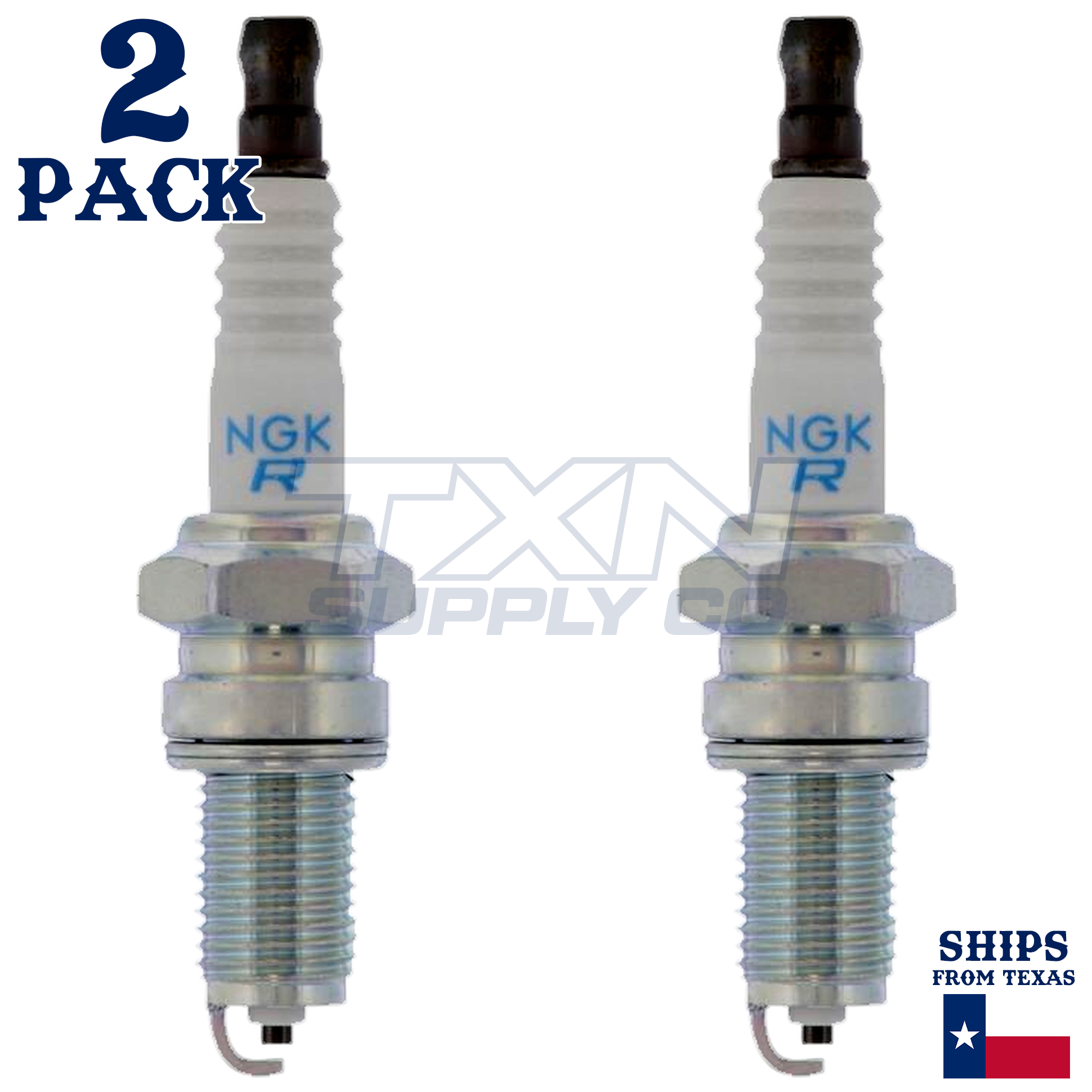 NGK 3108 Spark Plugs 2 Pack - Image 1