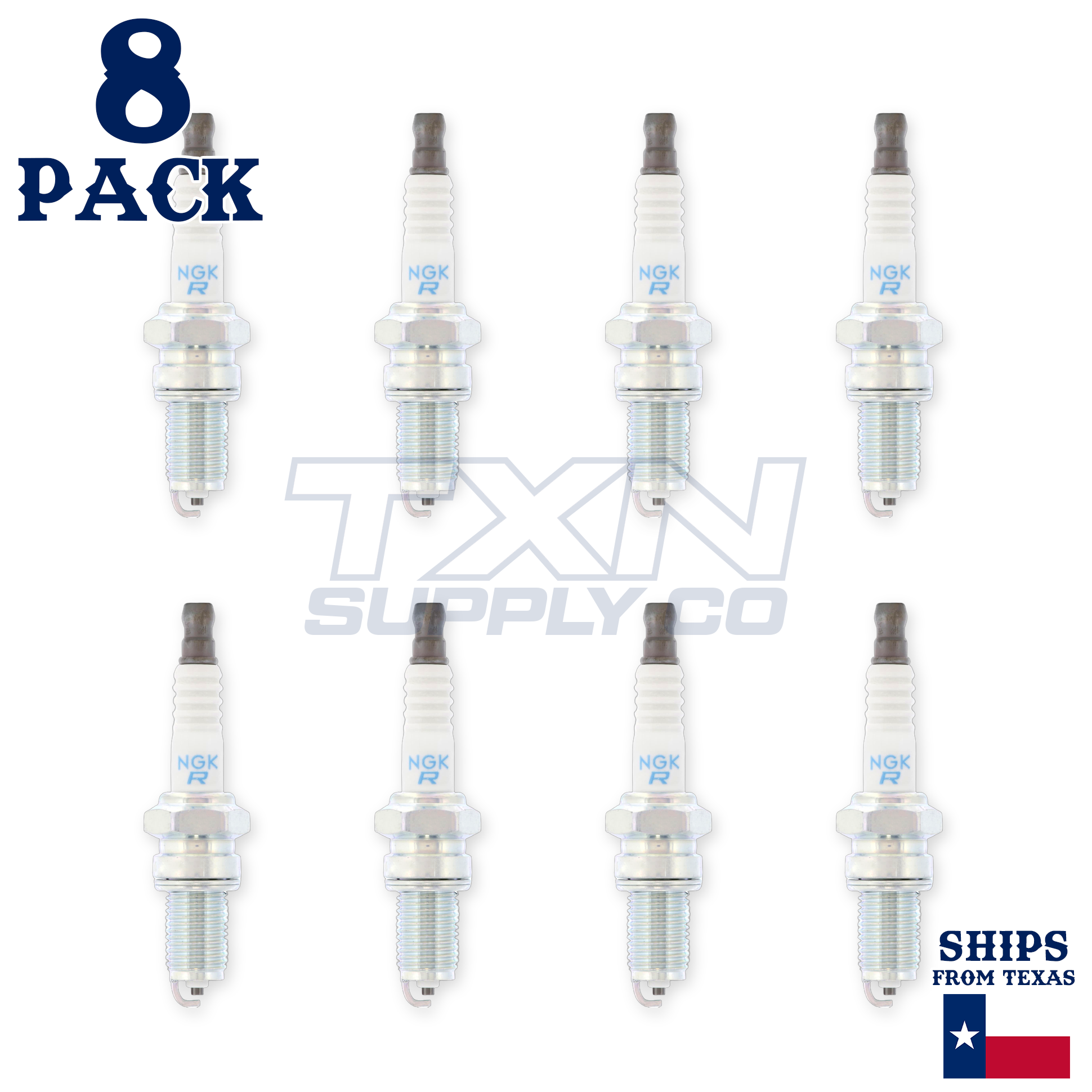 NGK 3108 Spark Plug DPR6EB-9 - 8 Pack - Image 2