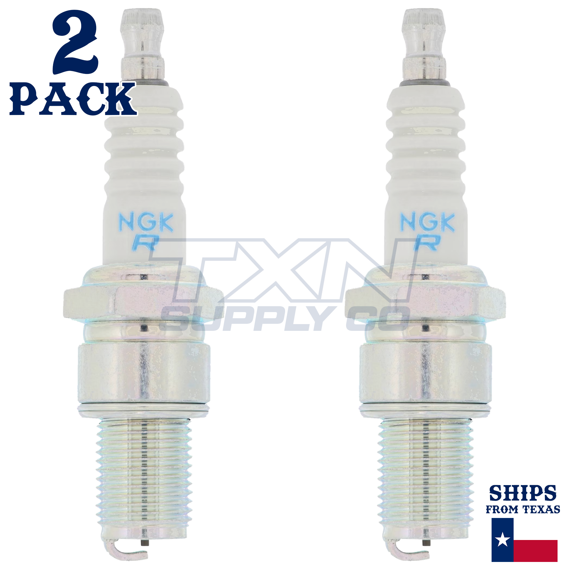 2 NGK Spark Plug - For CR 500 R Honda Motorcycle - Image 2