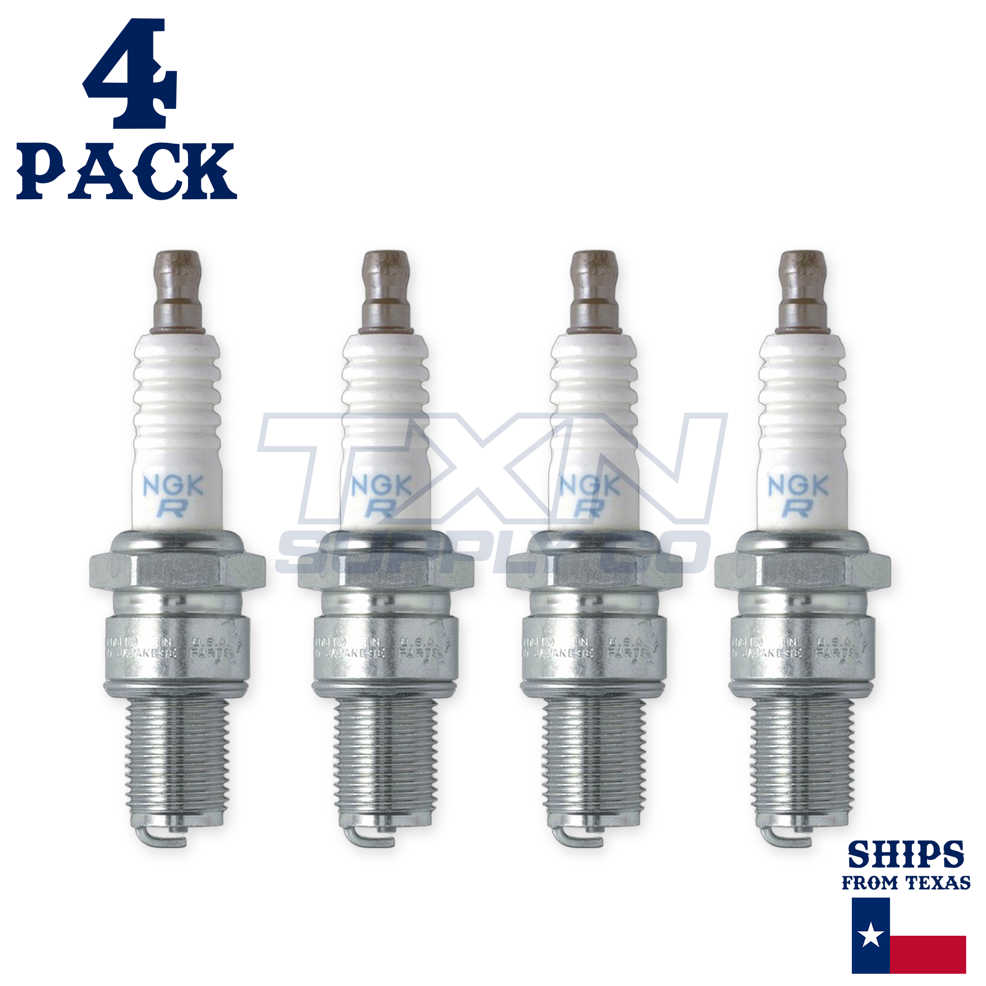 4 Pack NGK Spark Plug - For 2000-2003 Yamaha VK540 III Snowmobile - Image 2