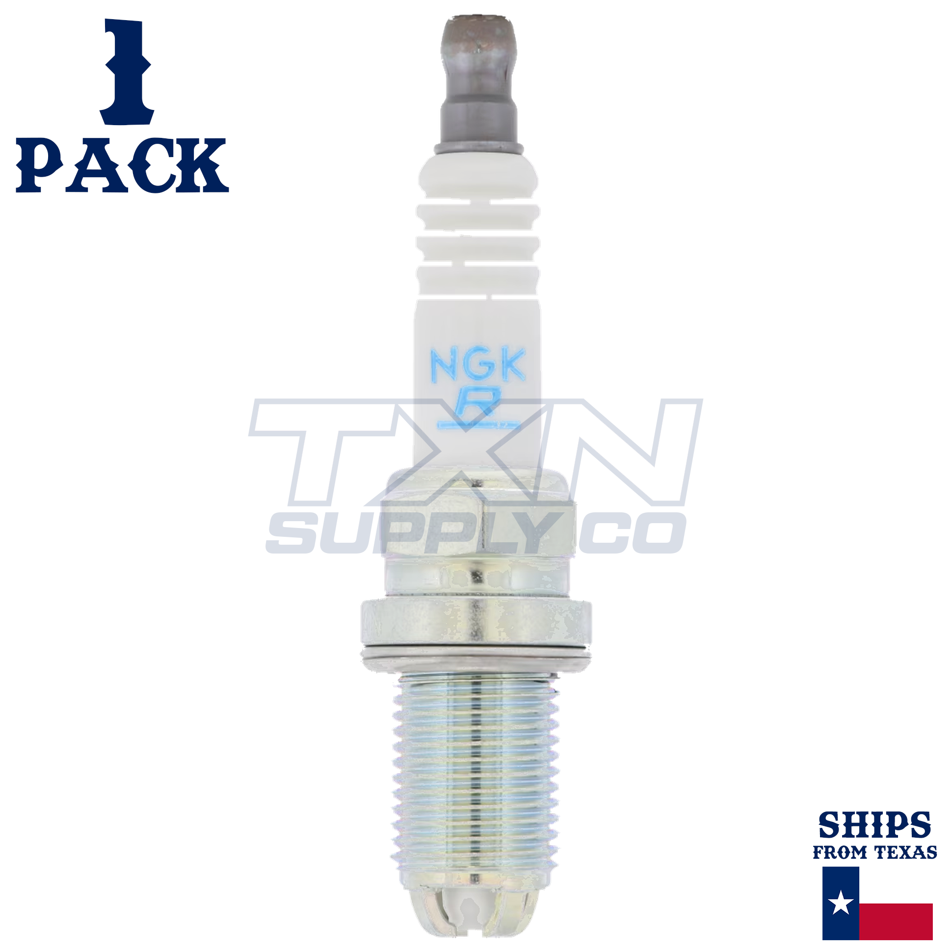 1 Pack NGK V-Power 3199 Spark Plugs BKR6EQUP - Image 2