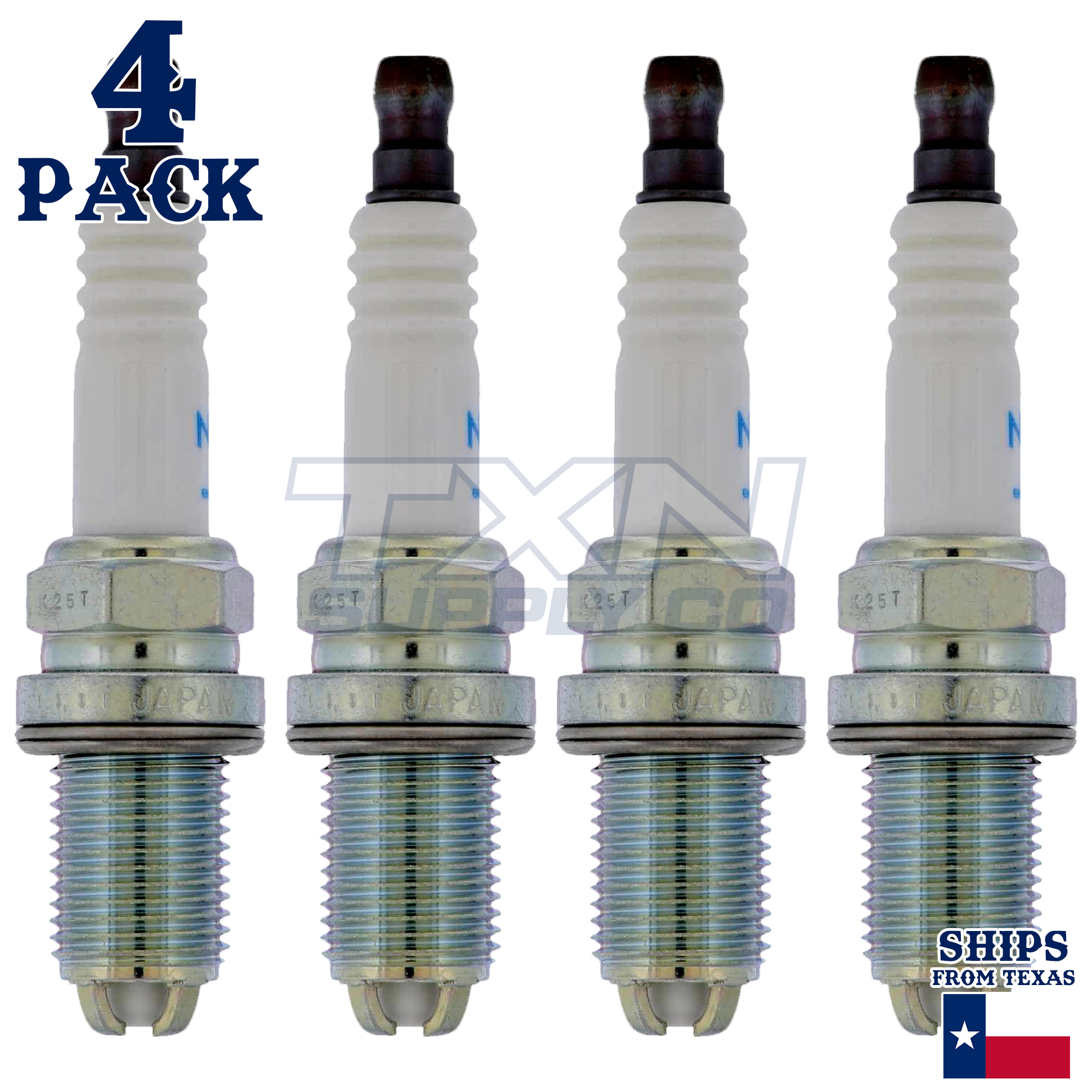 NGK 3199 Spark Plugs 4 Pack