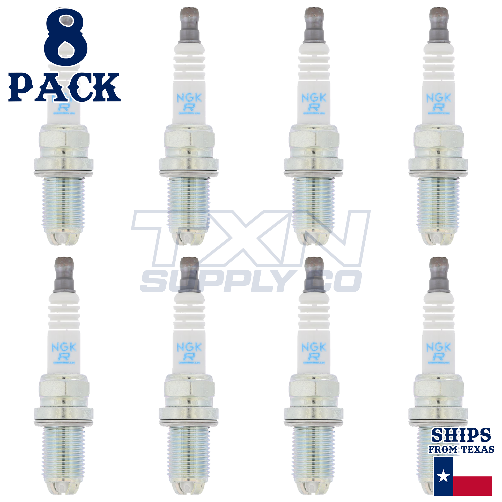 8 Pack NGK Laser Platinum Spark Plugs 2004-2006 for Audi S4 4.2L V8 - Image 1