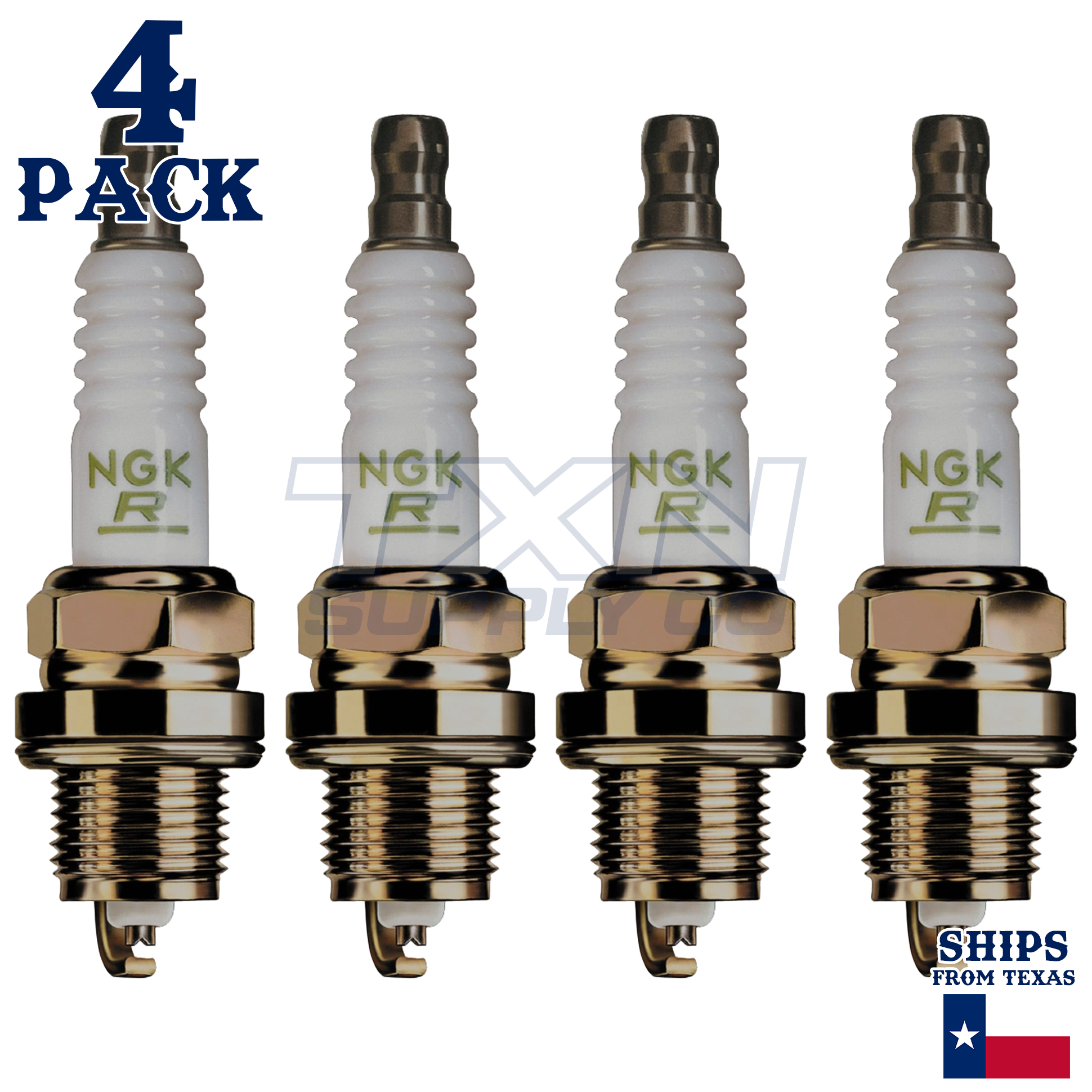NGK 3332 XR5 Spark Plugs 4 Pack - Image 1