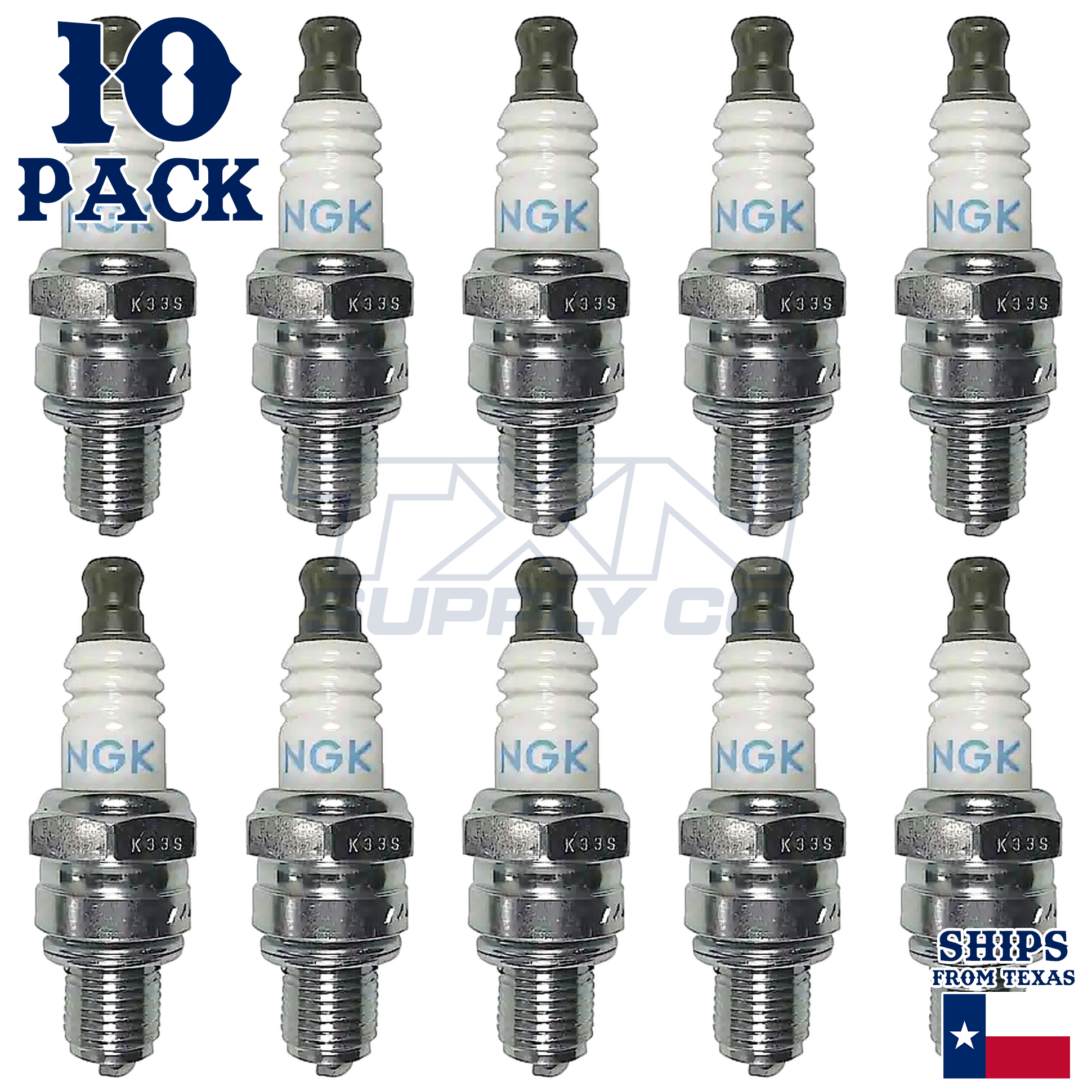 10 Pack NGK Spark Plug - For MS181 STIHL Chainsaw - Image 2