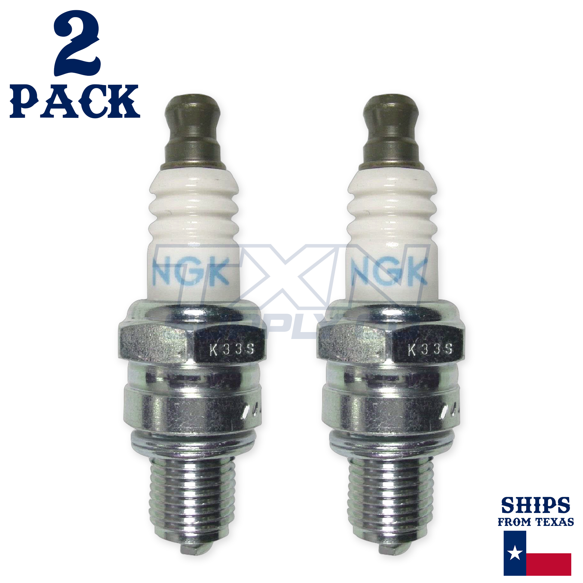 2 Pack NGK Spark Plug - For 545 Husqvarna Chainsaw - Image 2