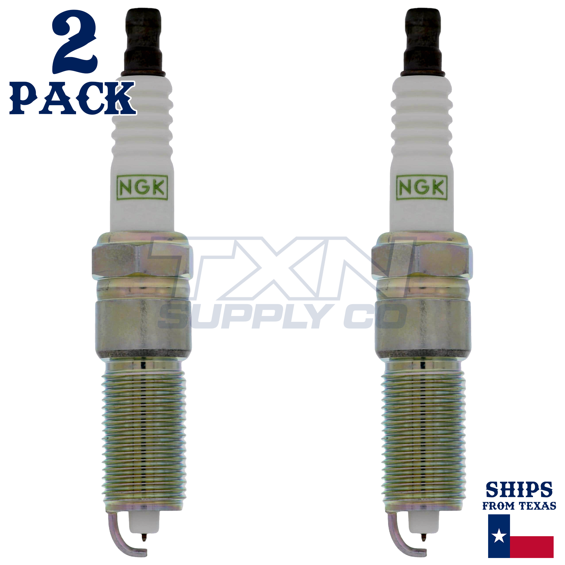 NGK 3381 Spark Plugs 2 Pack - Image 1