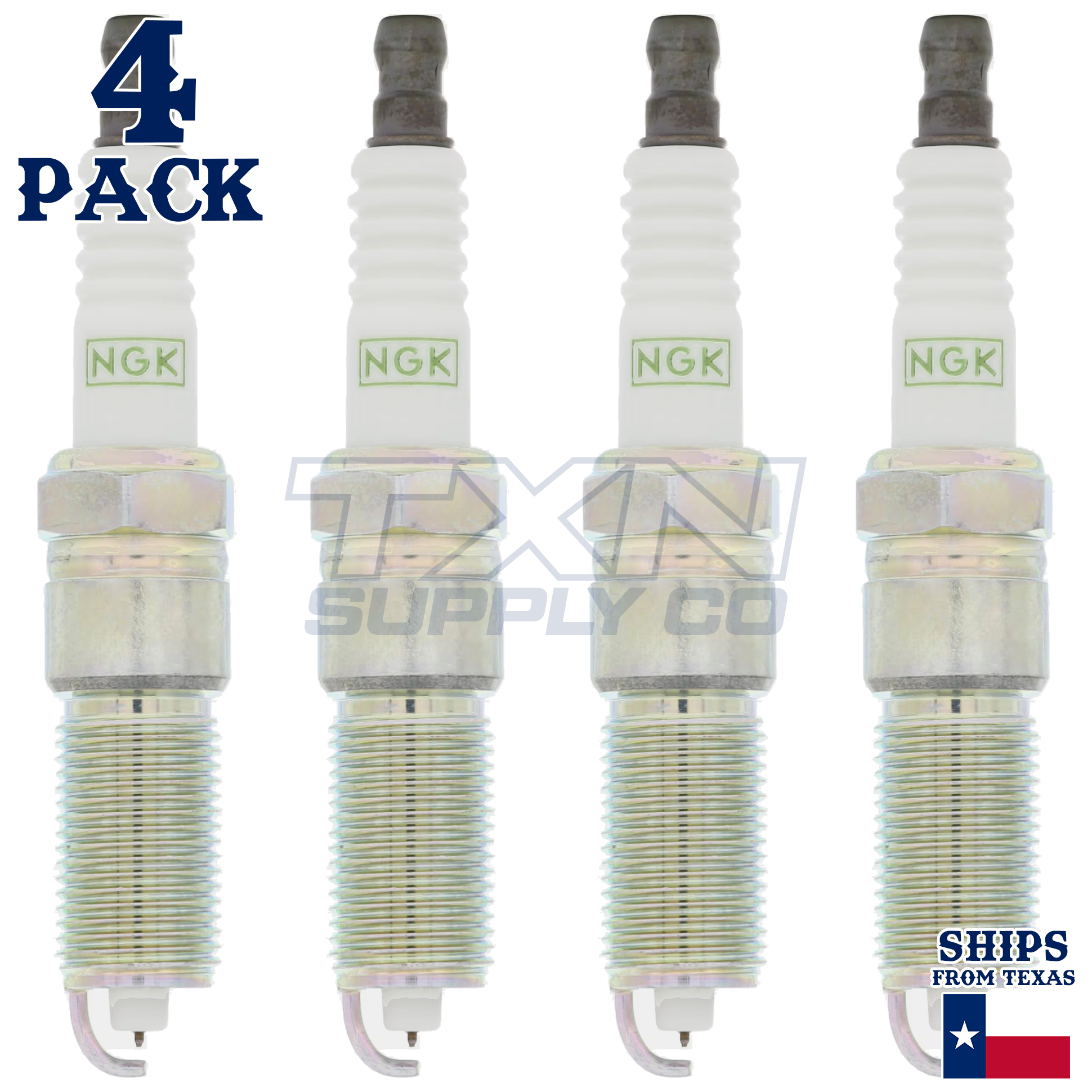 4 Pack NGK G-Power 3381 Spark Plugs LZTR5AGP - Image 2