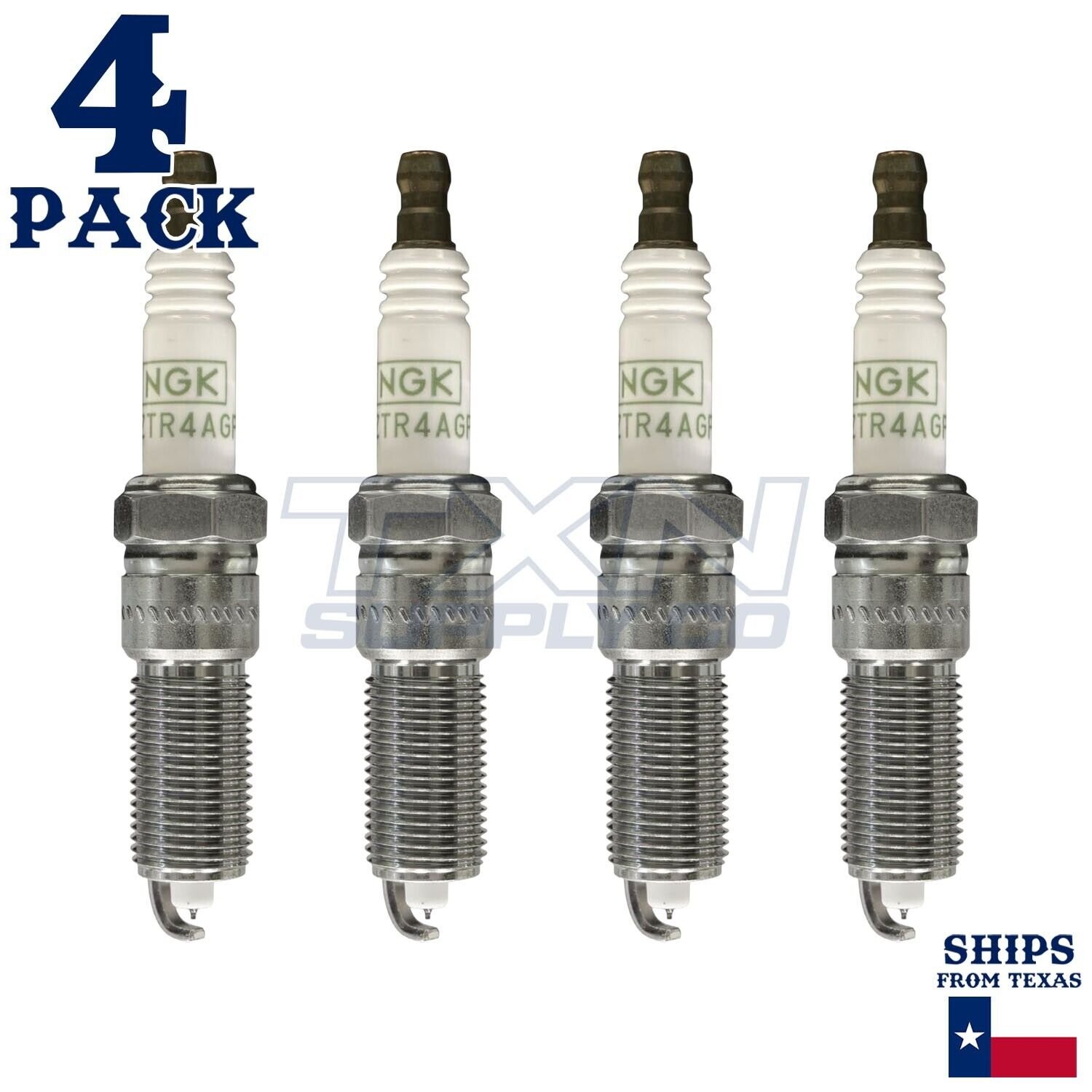 4 Pack NGK G-Power Spark Plugs 2001-2006 for Dodge Stratus 2.4L L4