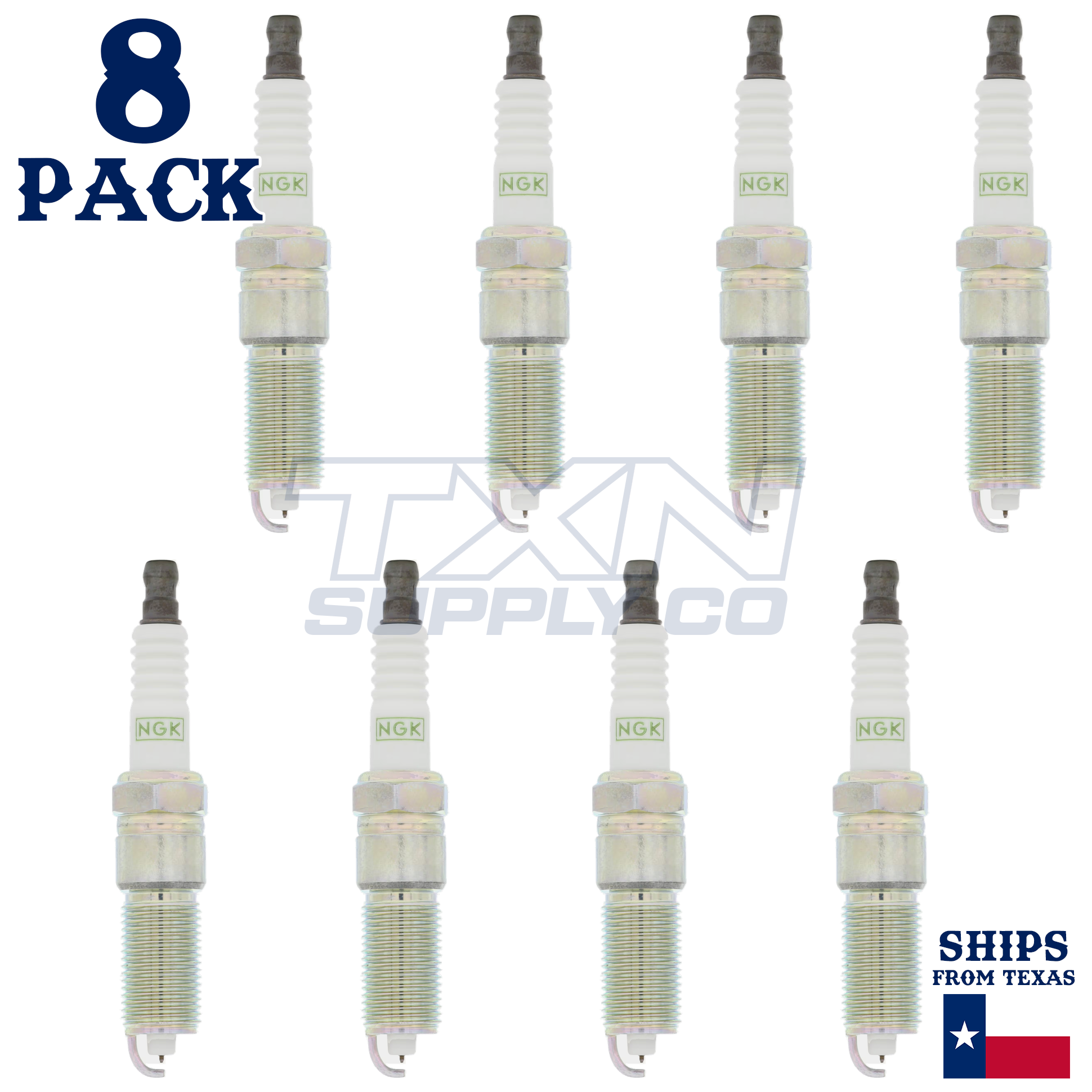 8 Pack NGK G-Power 3381 Spark Plugs LZTR5AGP - Image 2