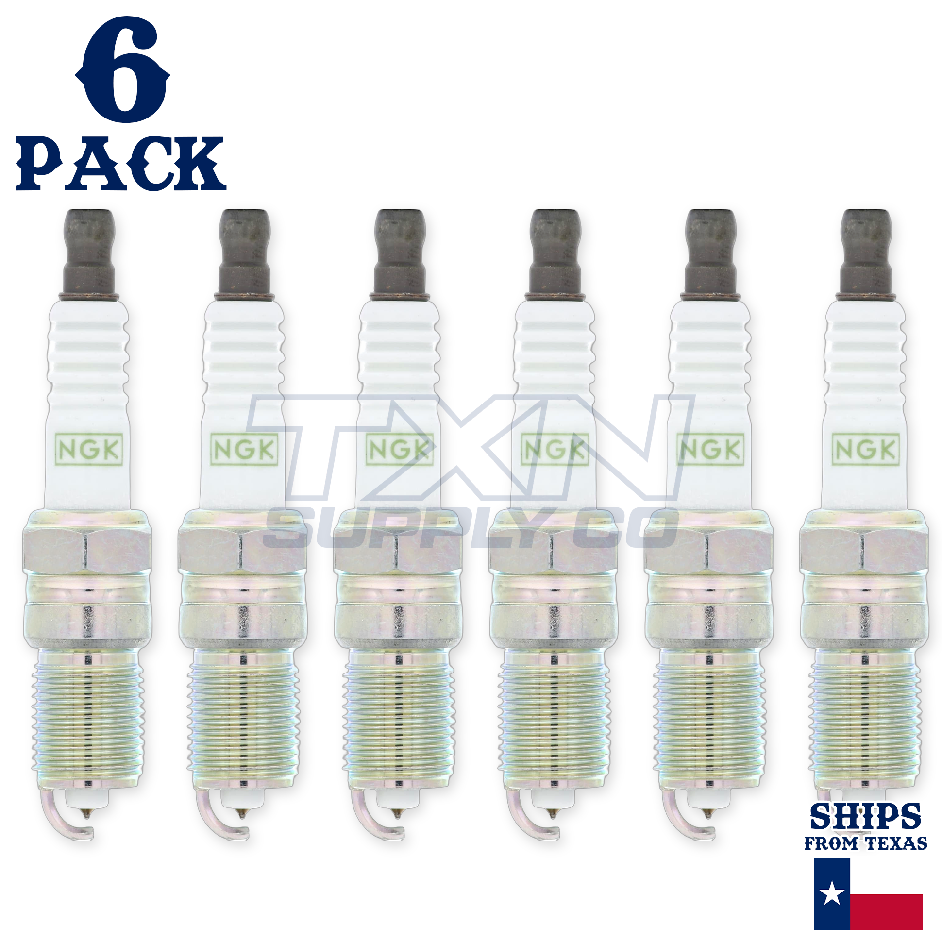6 Pack NGK G-Power Spark Plugs 2006-2010 for Mercury Mountaineer 4.0L V6 - Image 2
