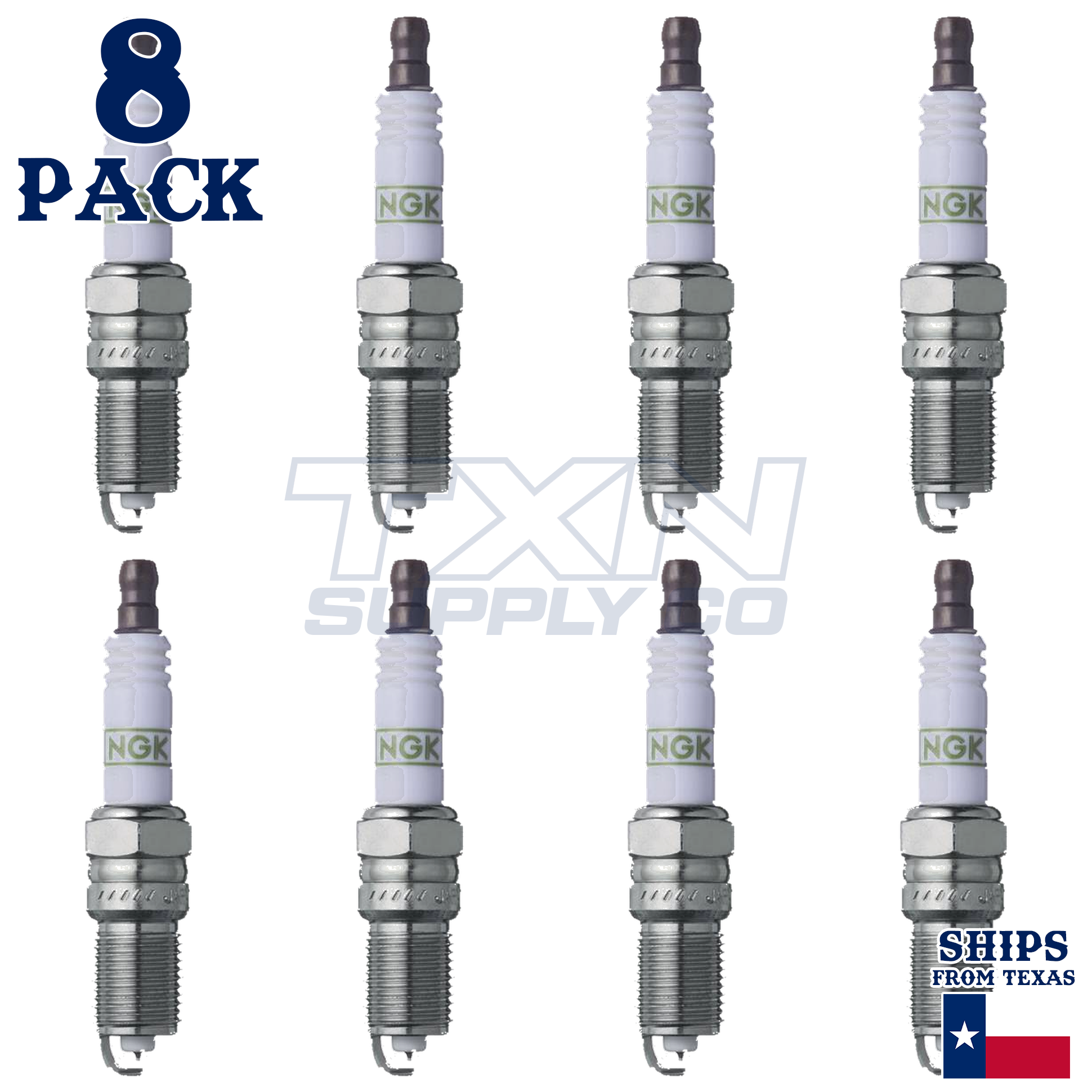8 Pack NGK G-Power 3403 Spark Plugs TR55GP - Image 2