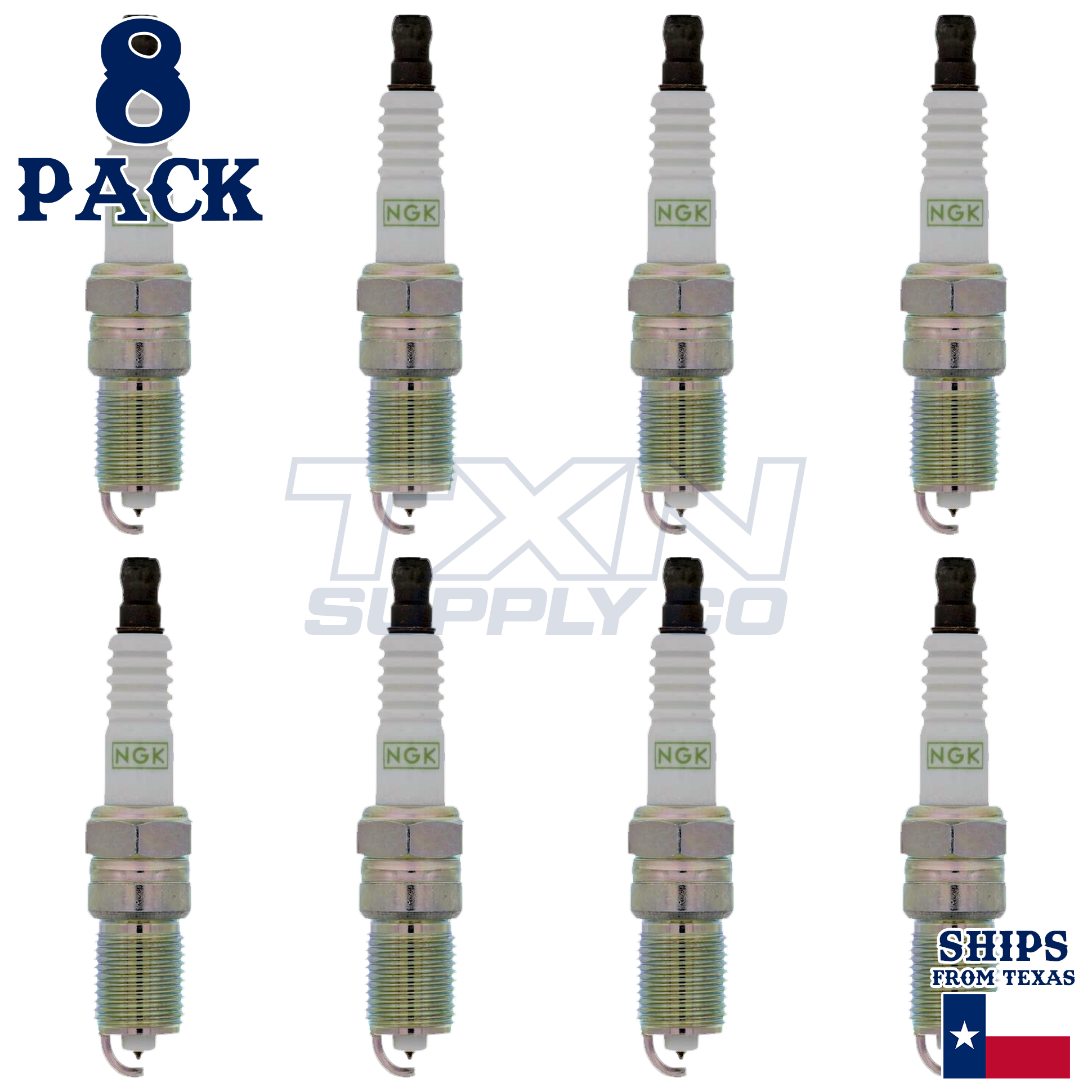 NGK 3403 Spark Plugs 8 Pack