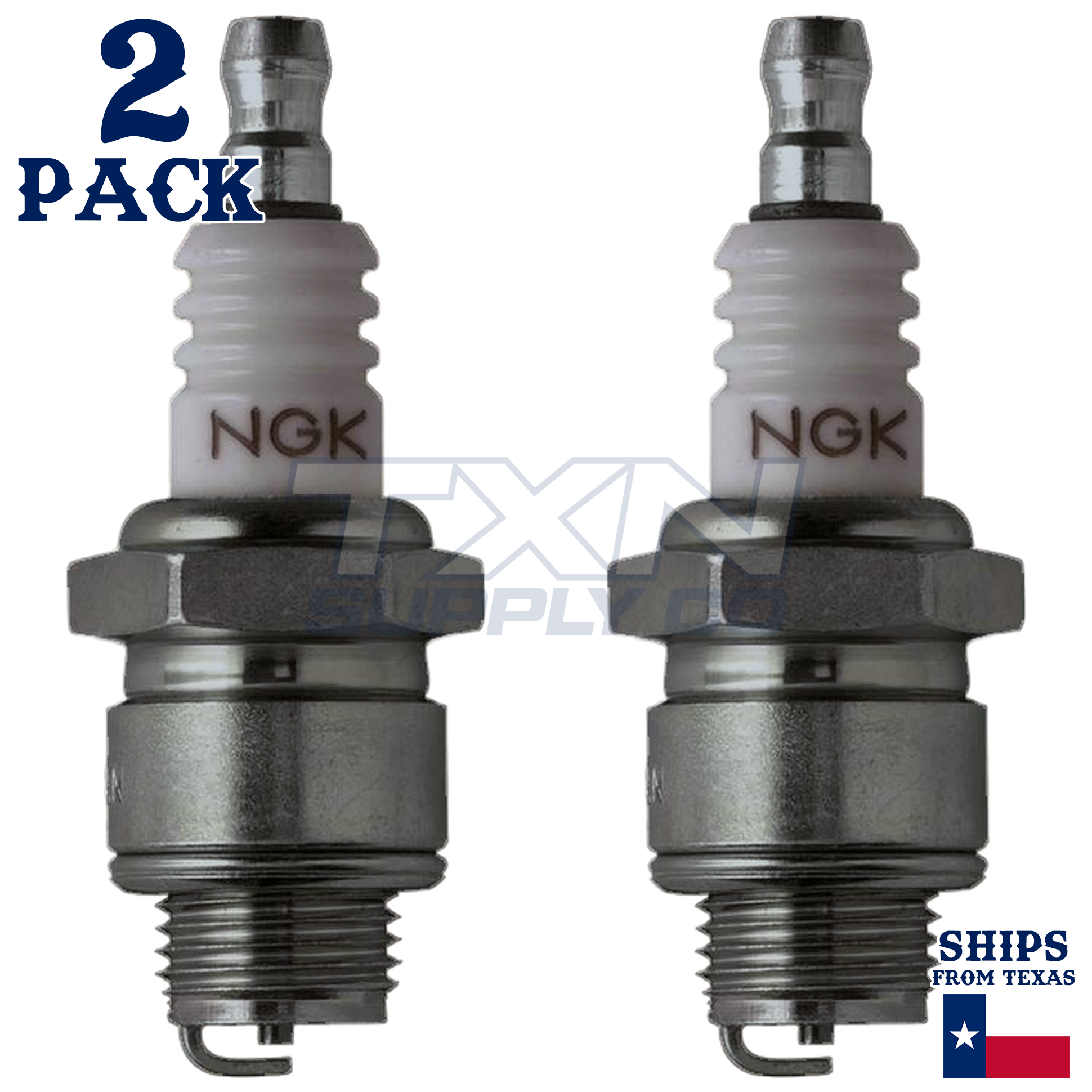 NGK 3410 Spark Plugs 2 Pack - Image 1