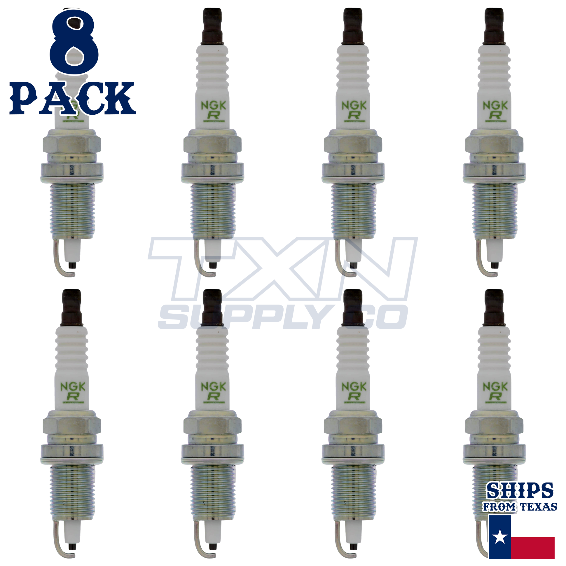 NGK 3459 Spark Plugs 8 Pack