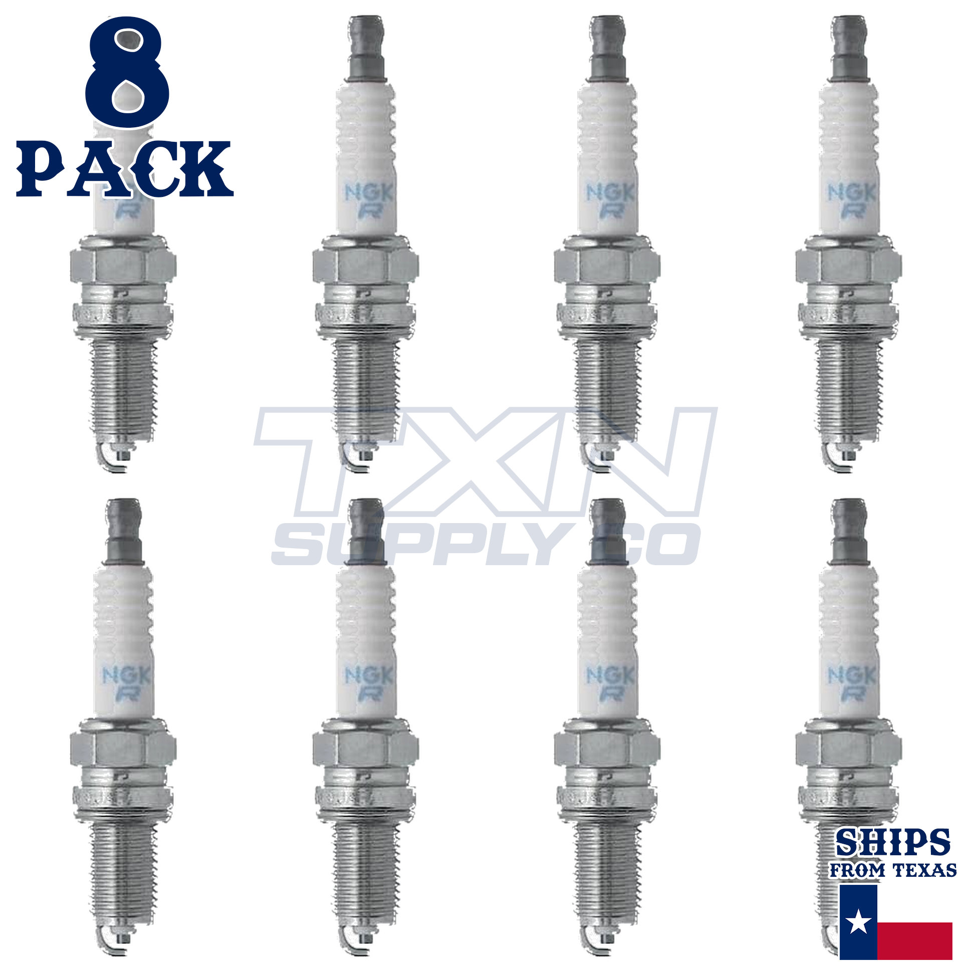 NGK 3481 Spark Plugs DCPR6E - 8 Pack - Image 2