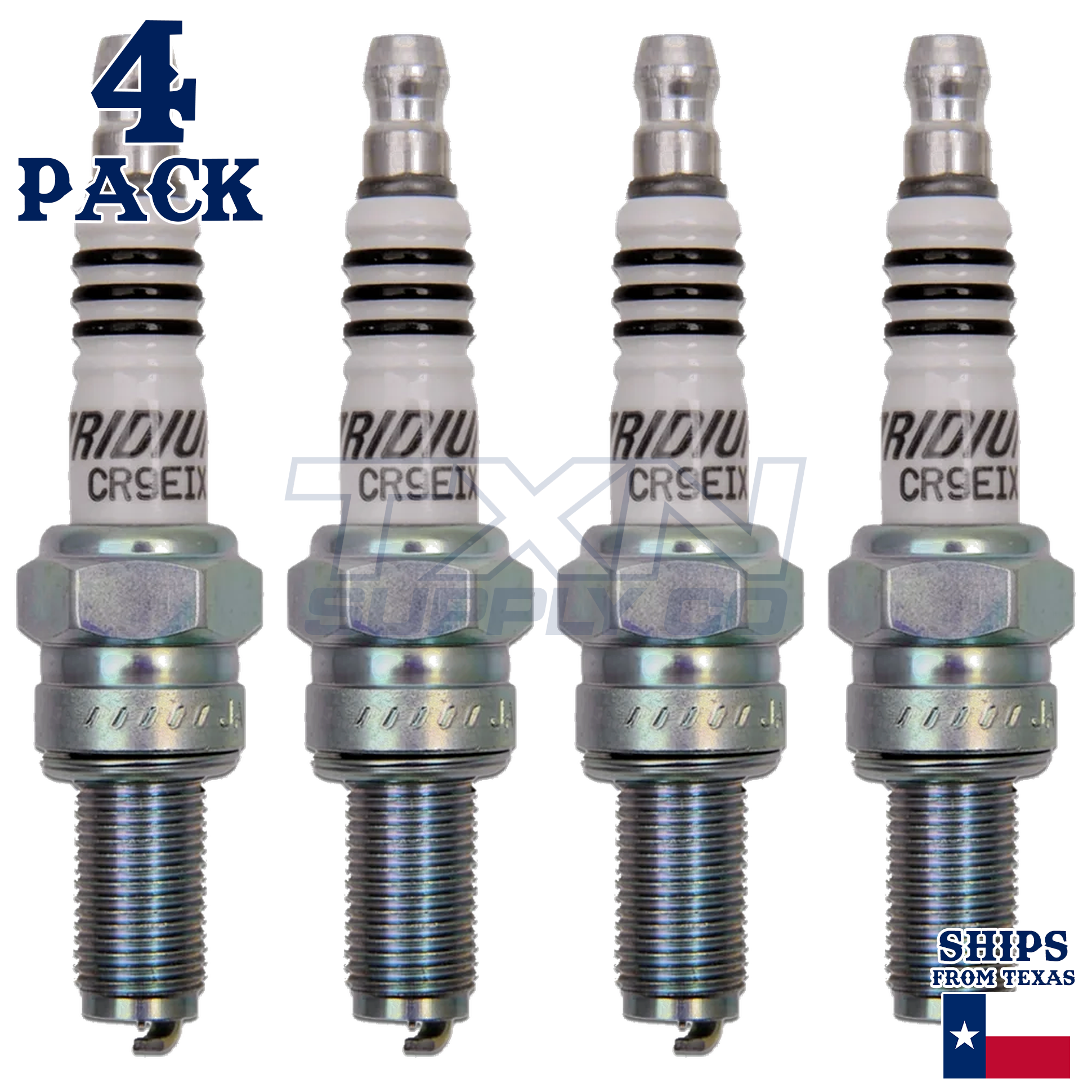 4 Pack NGK Iridium IX 3521 Spark Plugs CR9EIX - Image 2