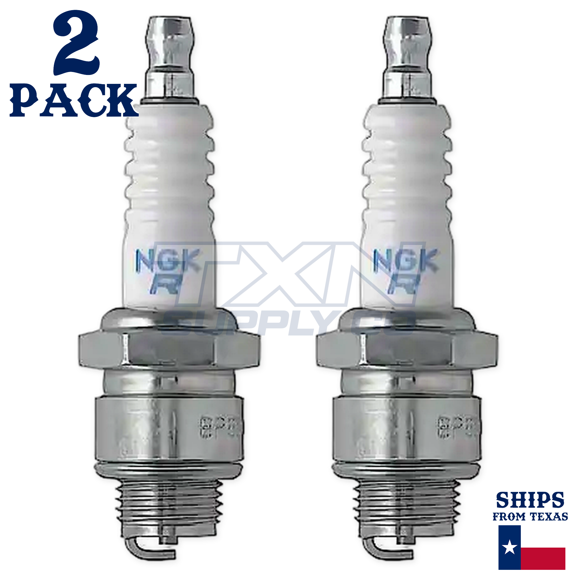 NGK 3522 Spark Plug BR6S 708.17.06 - 2 Pack - Image 2