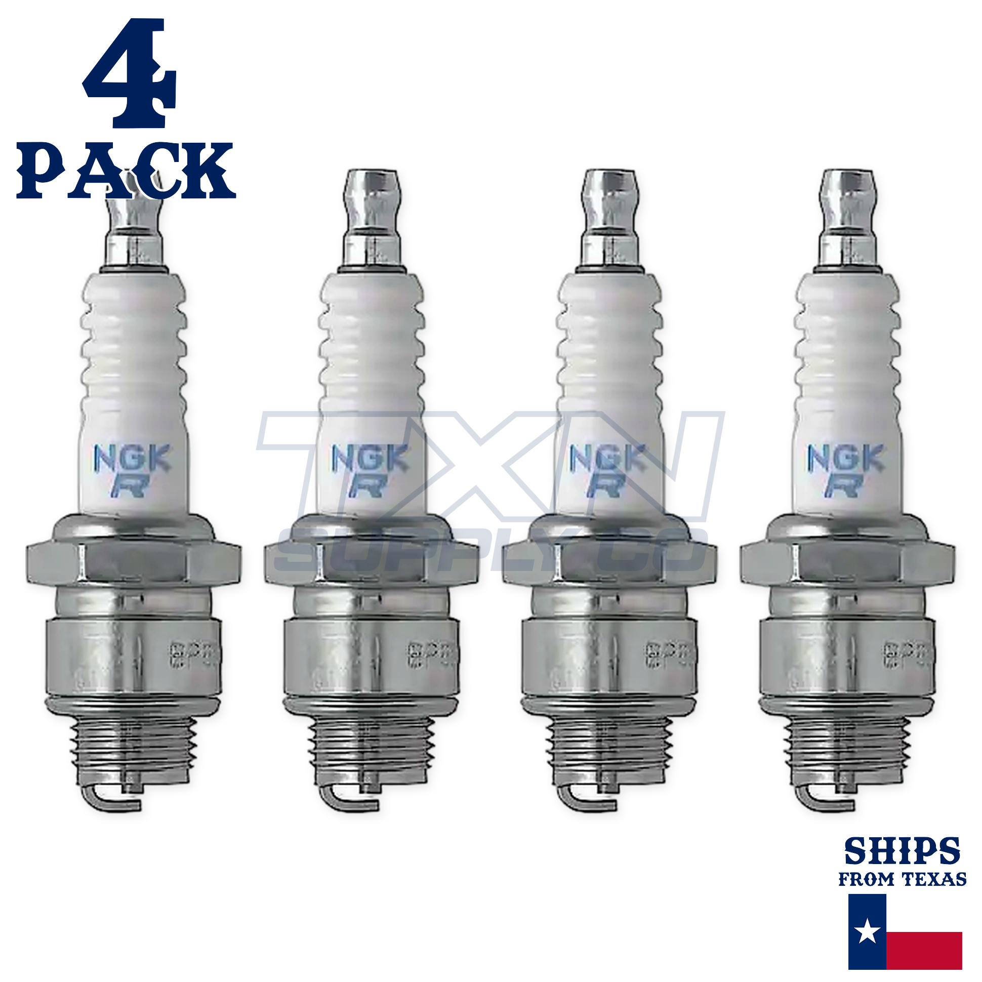 NGK (3522) BR6S Spark Plug - Pack of 4 - Image 2