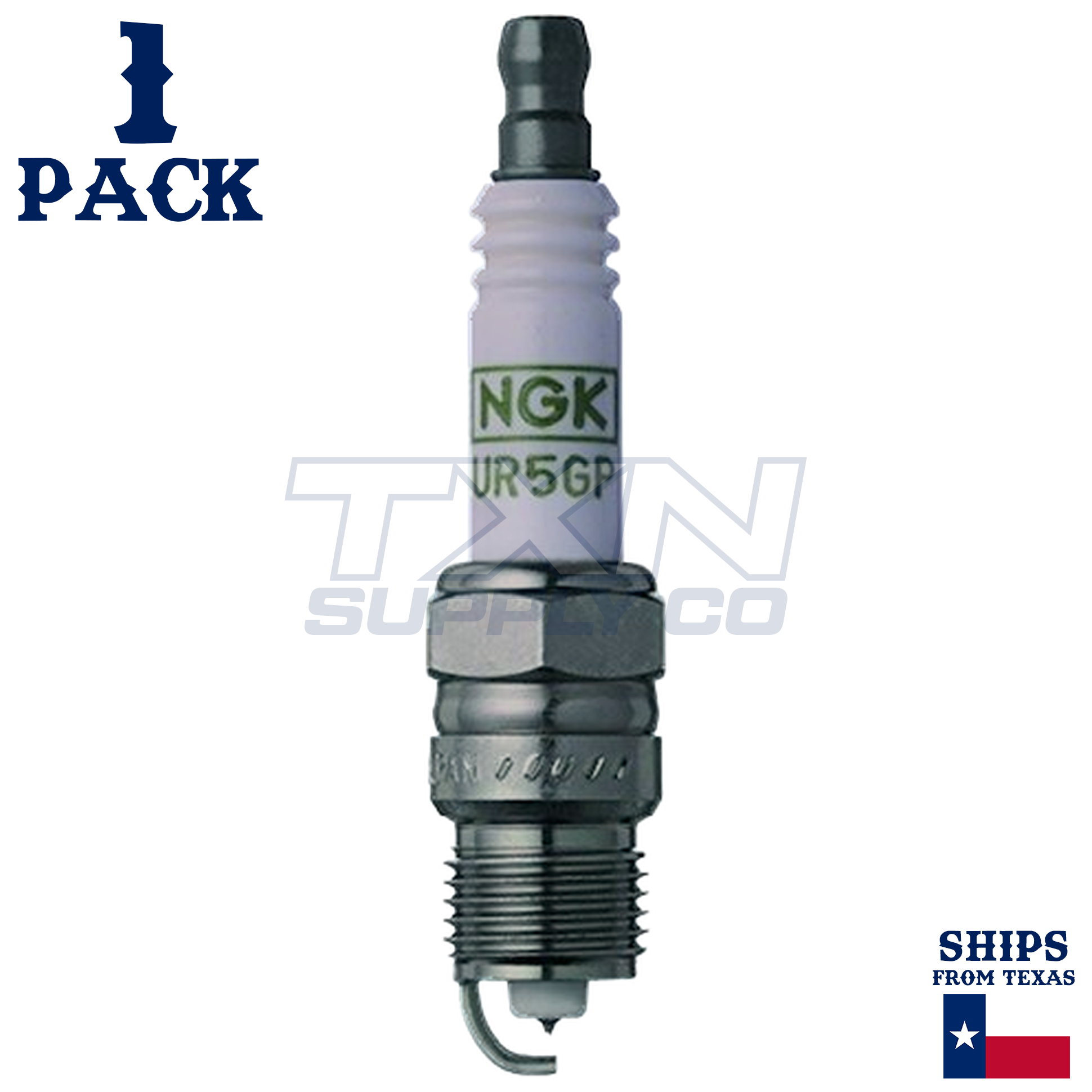 NGK 3547 UR5GP Spark Plug 1 Pack - Image 1