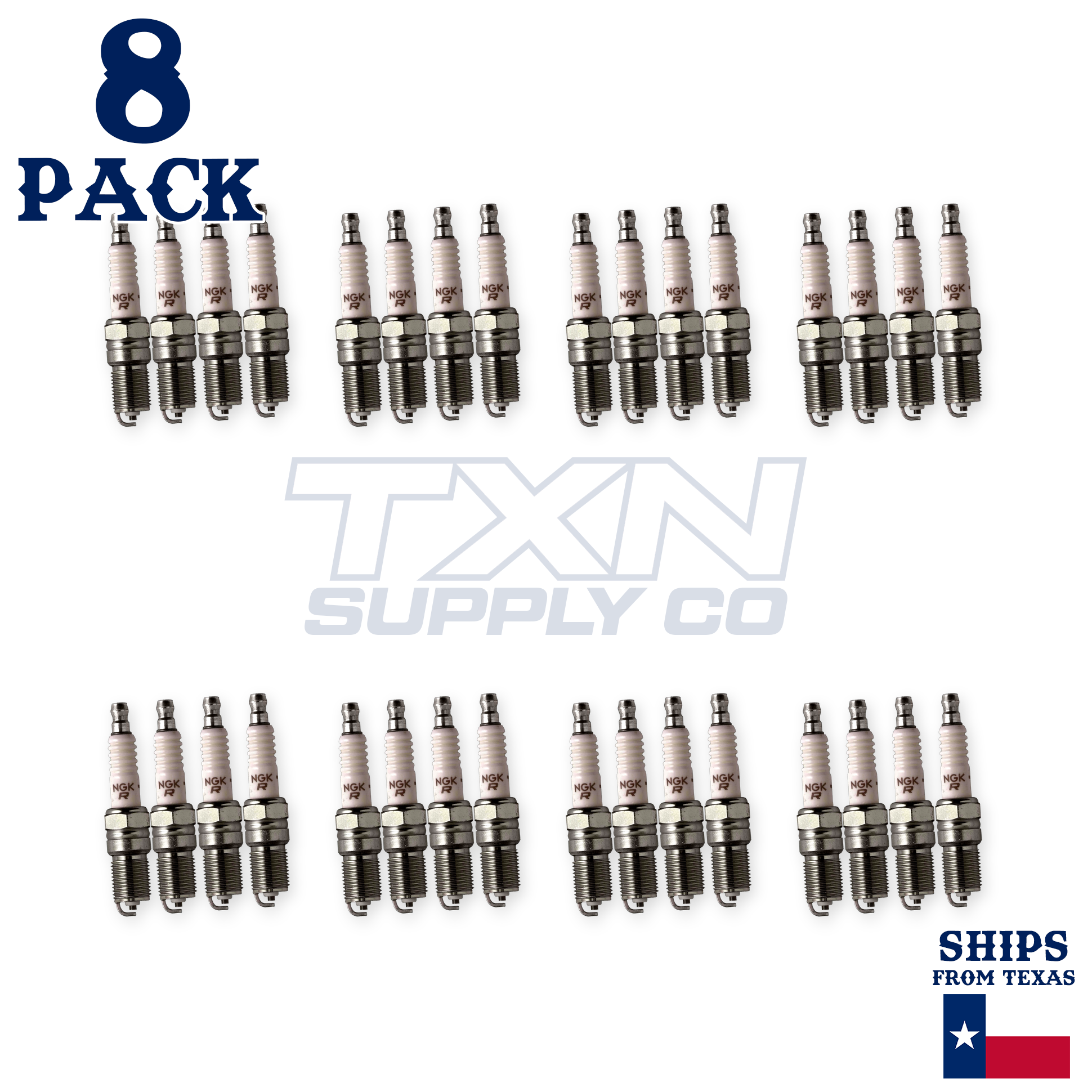 NGK 3623 Spark Plug BPR6EFS - 8 Pack - Image 2